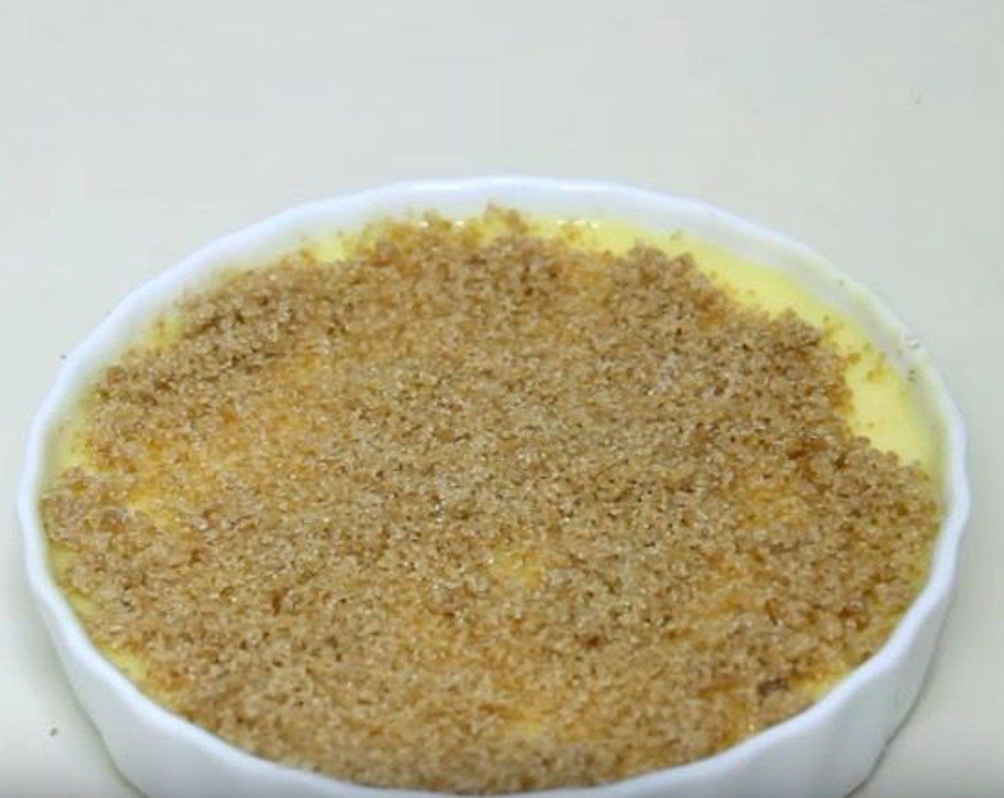 step 7 Top with Brown Sugar (4 Tbsp), spreading the sugar into an even layer.