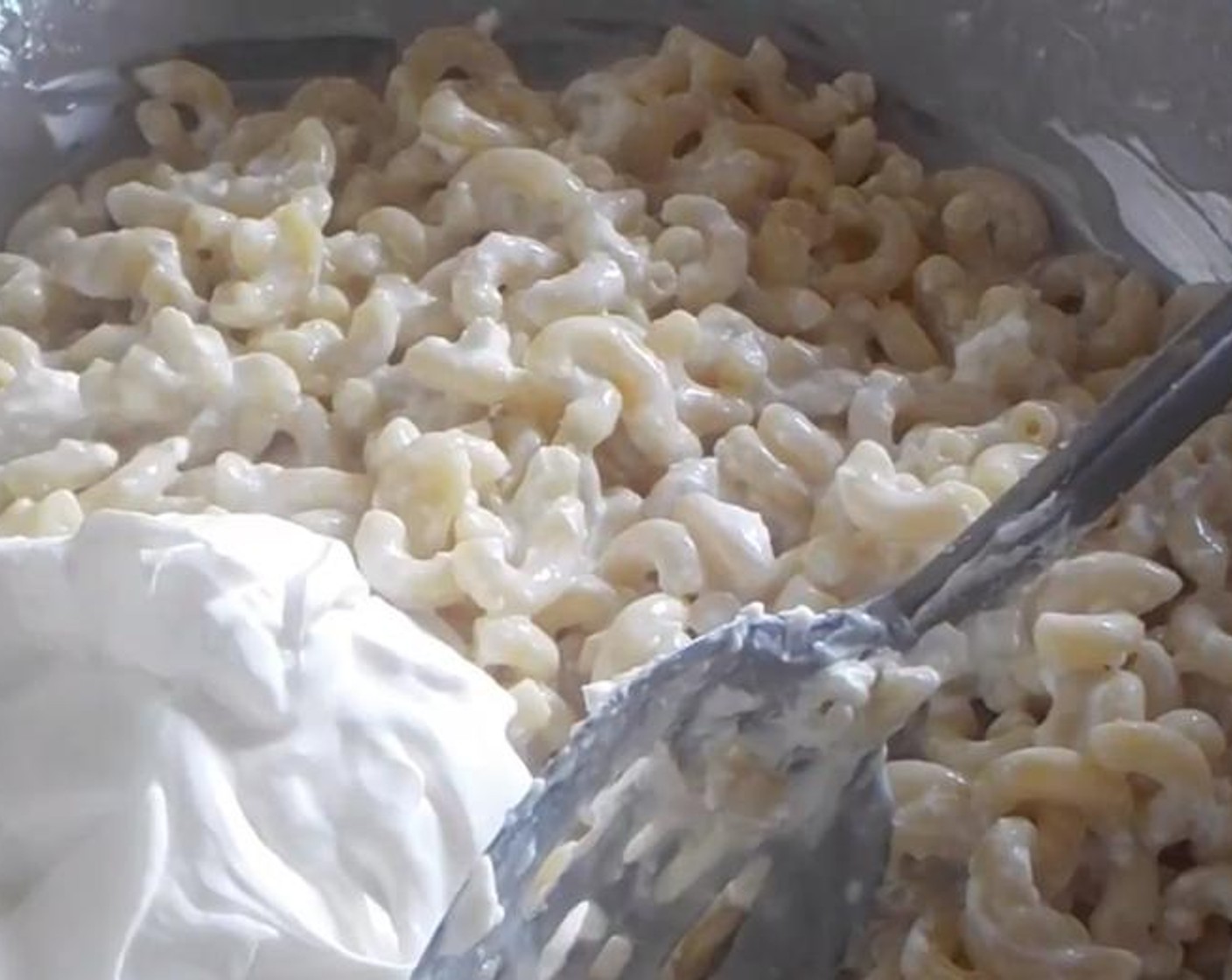 step 4 Add Sour Cream (1 cup), Ground Black Pepper (1 tsp), and Salt (1/2 tsp). Mix to combine.