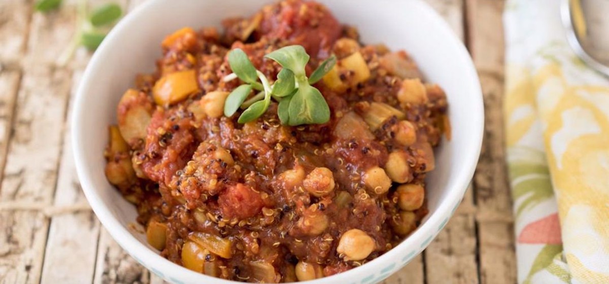 Spicy Quinoa Chili Recipe | Sunset Foods Recipe Rack