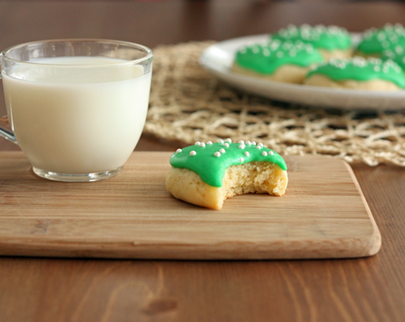 Frosted Fluffy Sugar Cookies