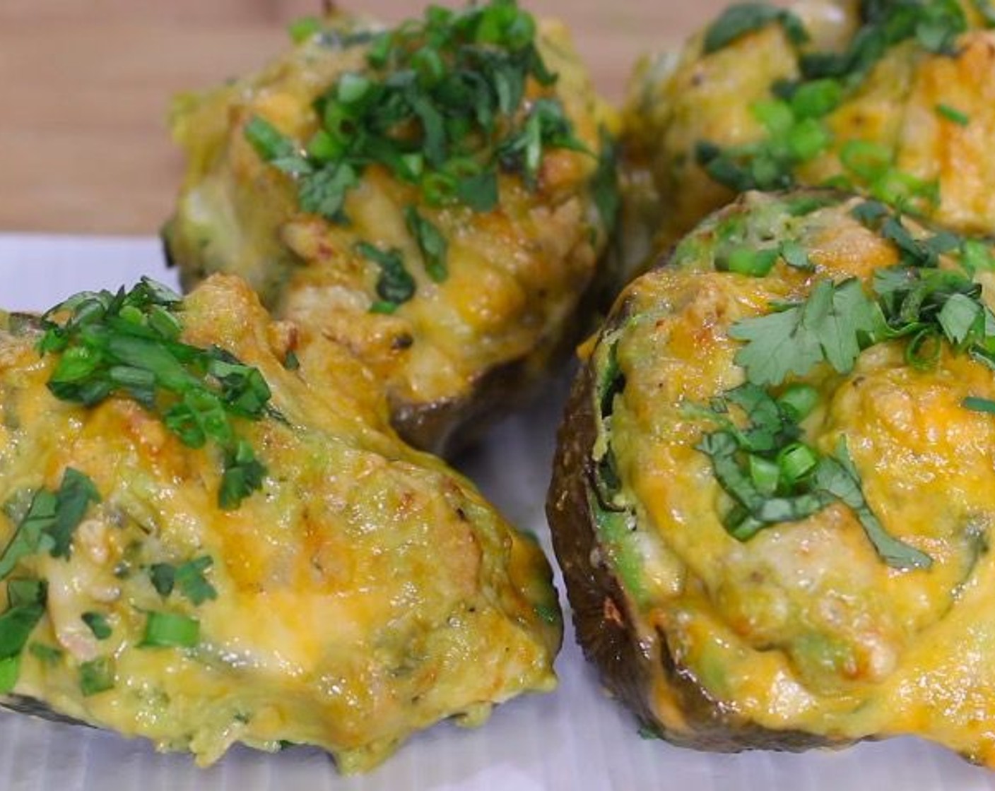 Loaded Avocado Skins