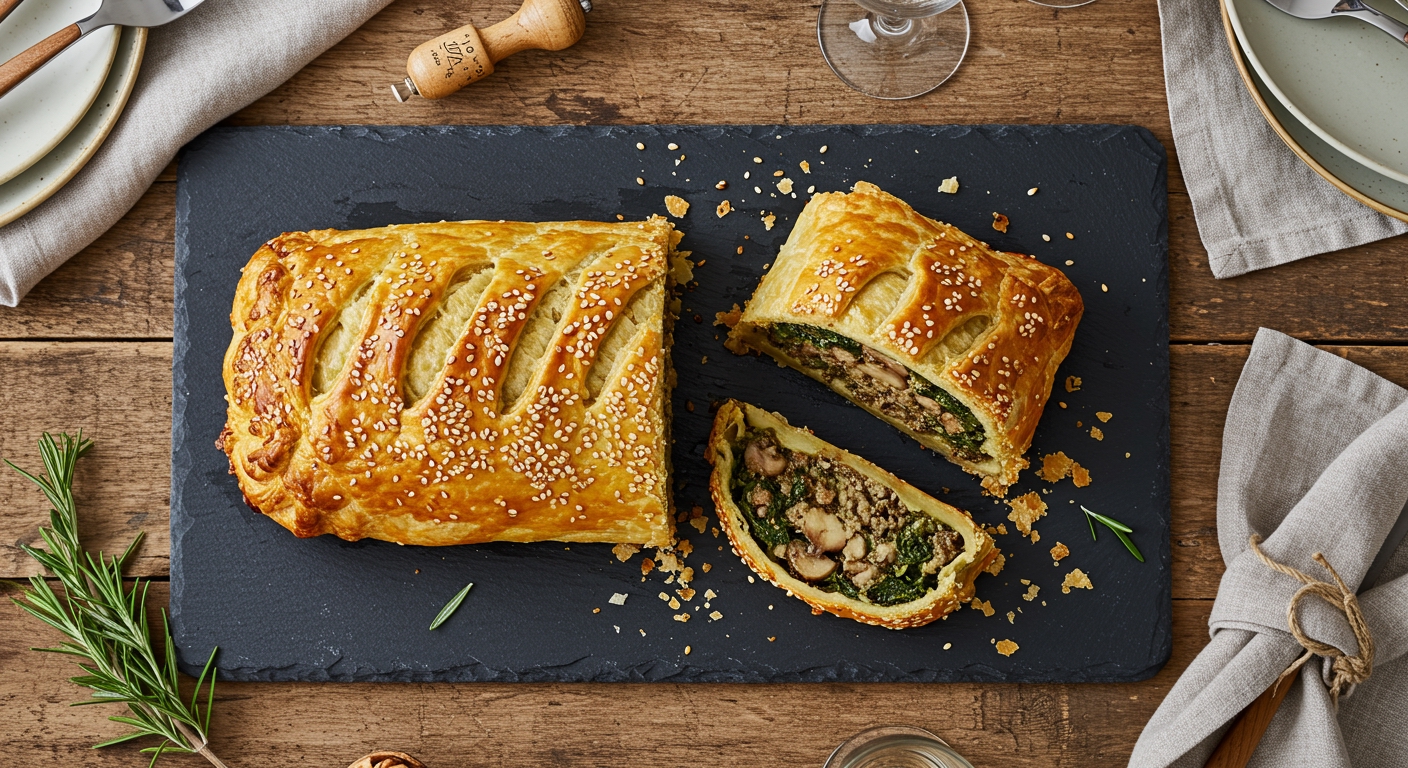 Vegetarian Mushroom Wellington