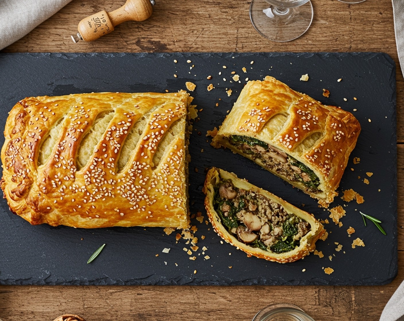 Vegetarian Mushroom Wellington