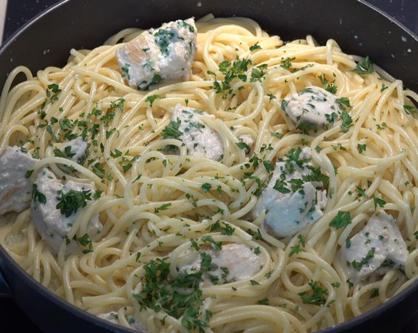 Easy Chicken Alfredo Pasta