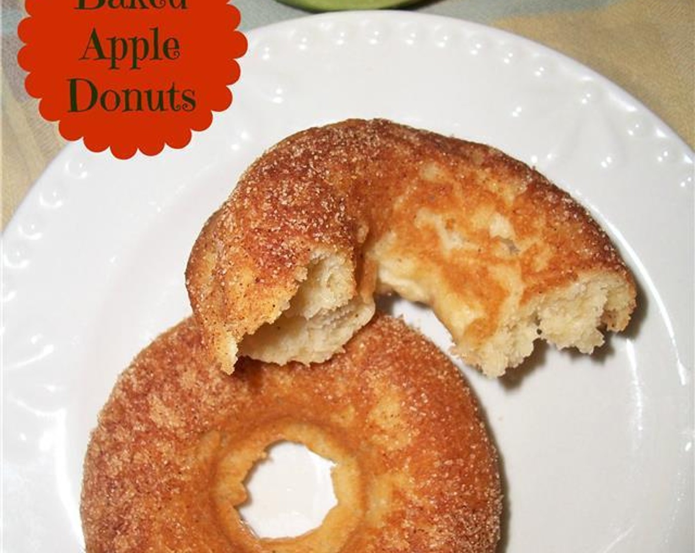 Baked Apple Donuts