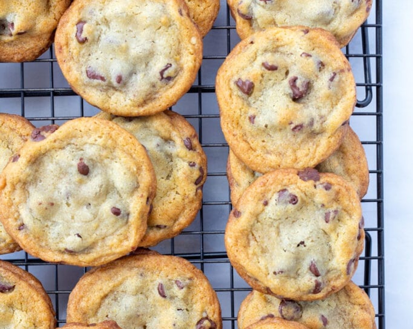 step 7 Bake for 7 minutes for slightly underbaked cookies and 9 minutes for golden cookies.