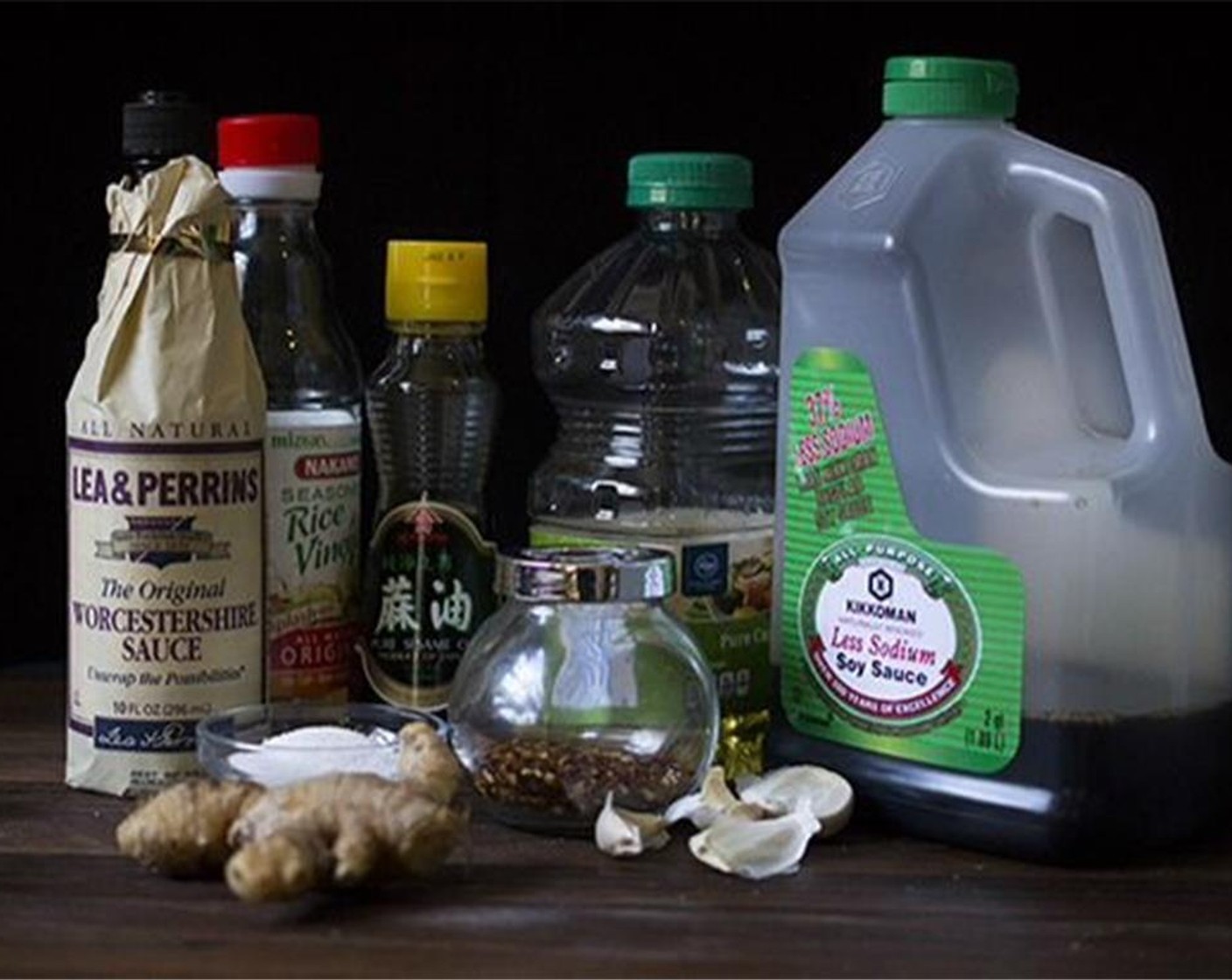 step 9 To prepare the dipping sauce, combine Low-Sodium Soy Sauce (4 Tbsp), Rice Vinegar (2 Tbsp), Sesame Oil (1 1/2 Tbsp), and Granulated Sugar (1 1/2 Tbsp) in a heavy saucepan and heat over medium-high heat until the sugar dissolves (do not let it boil).