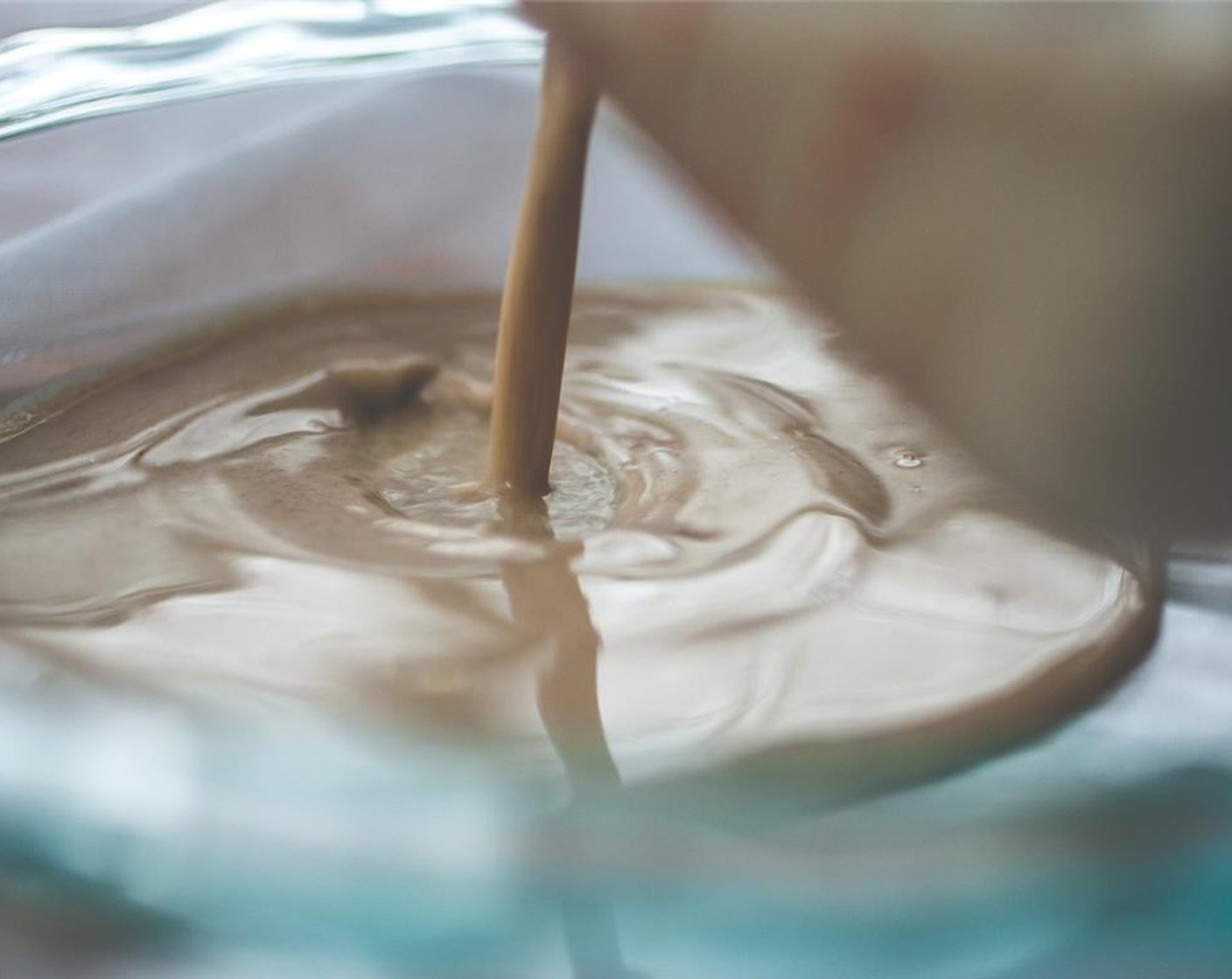 step 1 In a shallow bowl, e.g. a  pie dish, whisk together Non-Dairy Milk (1 cup), All-Purpose Flour (2 Tbsp), Nutritional Yeast (1 Tbsp), Maple Syrup (1 Tbsp), Chai Spice (2 tsp), Ground Flaxseed (1/2 tsp), Vanilla Extract (1 tsp), Salt (1 pinch).