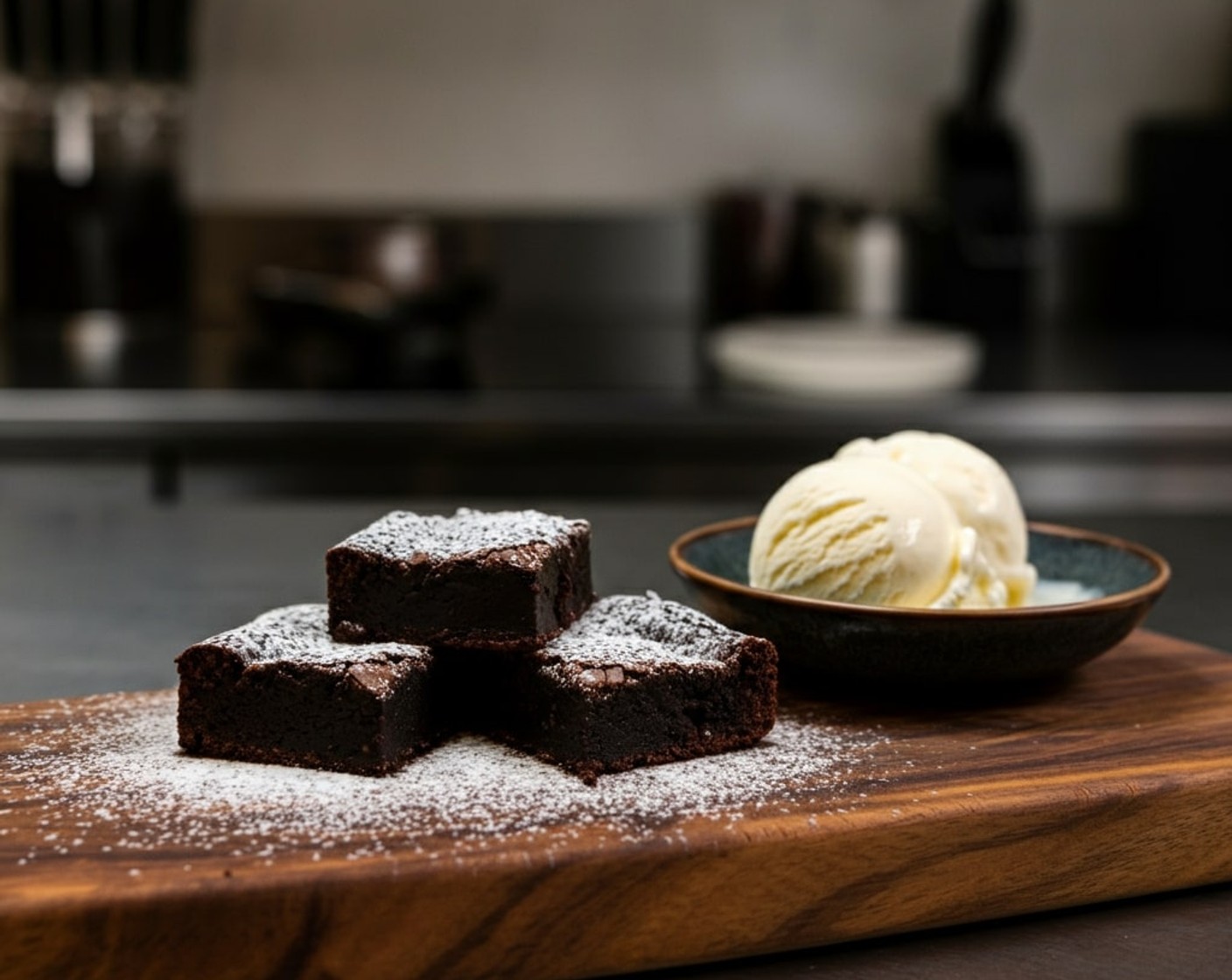 Dark Chocolate Guinness Brownies