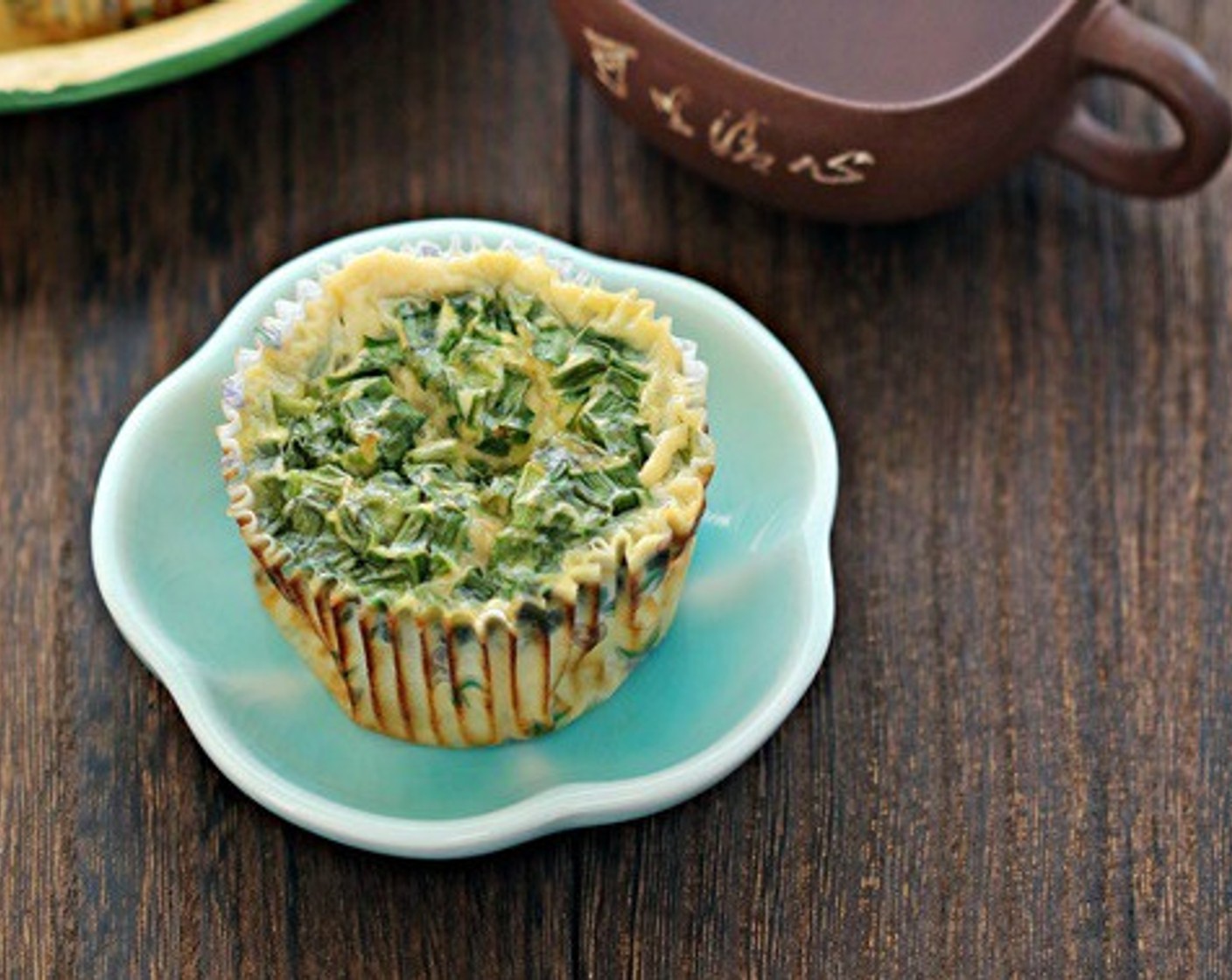Chive Egg Cakes