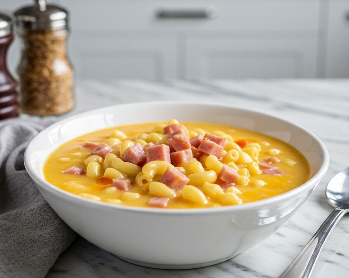 Mac and Cheese Soup