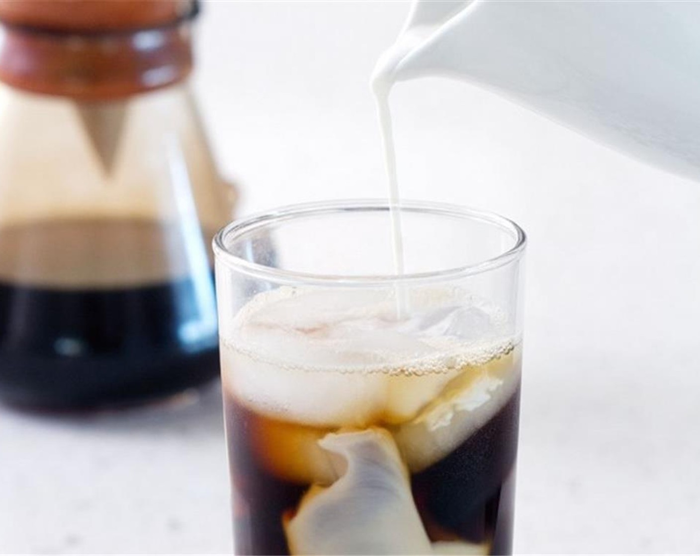 step 1 Combine Coffee (1/2 cup), Coffee Liqueur (4 Tbsp), Casa Noble® Tequila (4 Tbsp), Honey (2 tsp), and Heavy Cream (1 fl oz) in a measuring cup. Stir to combine.