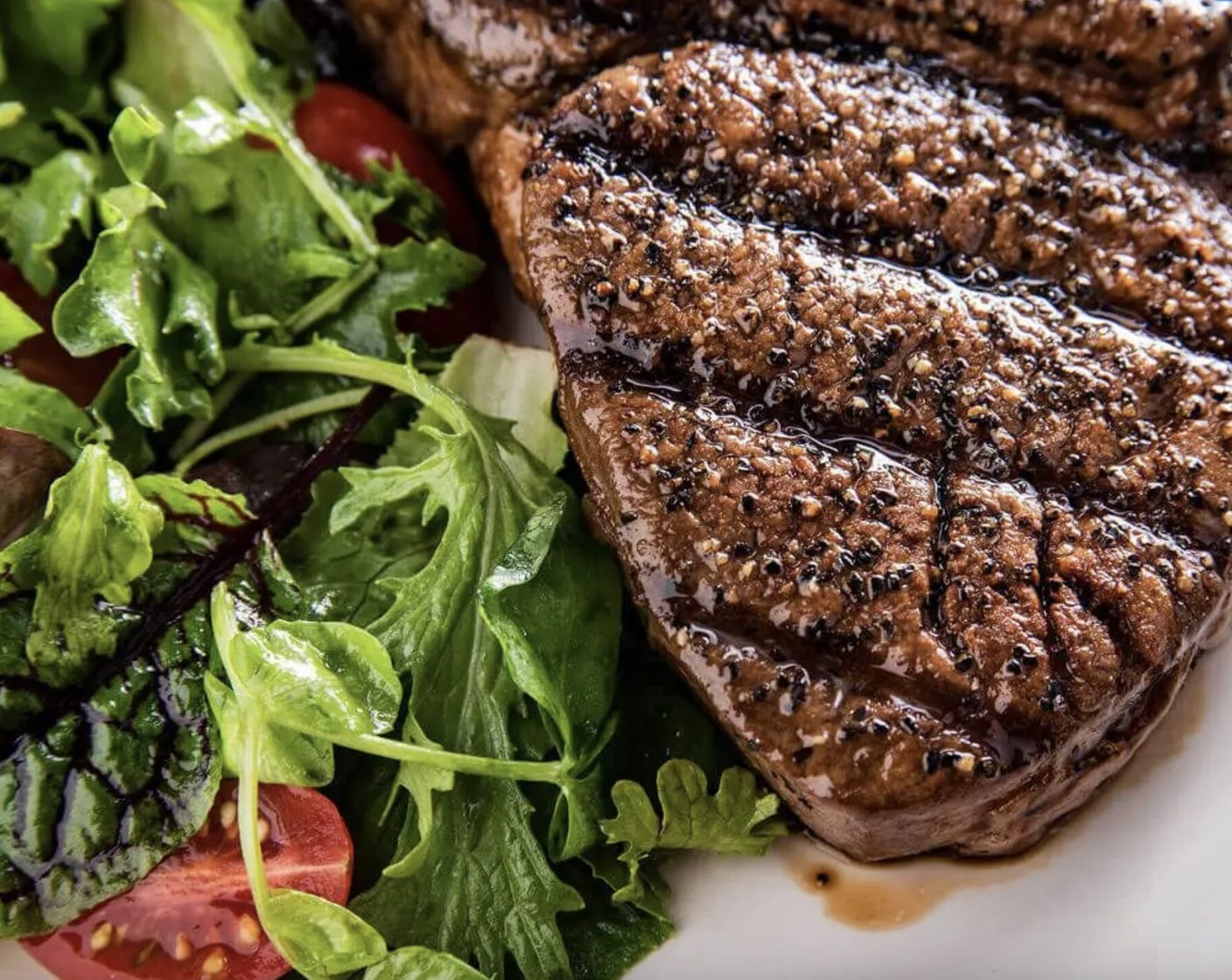 step 3 Grill or pan sear to desired doneness (suggested 125-130° F internal temperature for medium rare). Allow steaks to rest 5 minutes, tented with foil before serving.