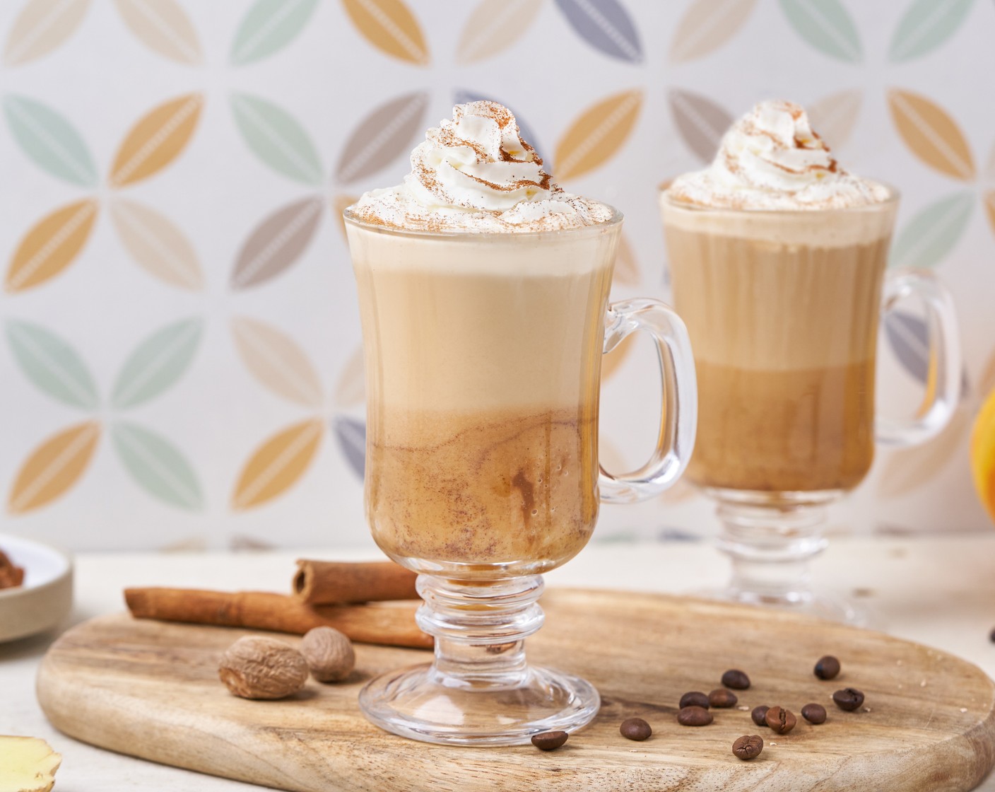step 3 Top with Whipped Cream (3 Tbsp) and a sprinkle of cinnamon to complete your latte. Enjoy!
