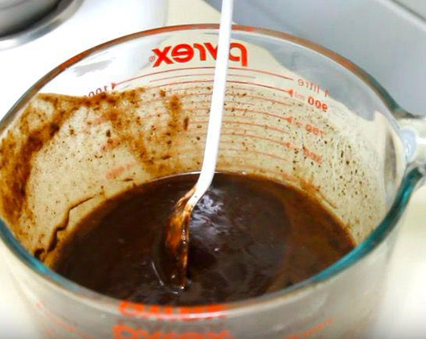 step 2 Melt Semi-Sweet Chocolate Chips (1 cup) and Butter (1/2 cup). Add Instant Coffee (1/2 tsp) and Salt (1 pinch), and whisk until the salt is dissolved. Allow to cool.