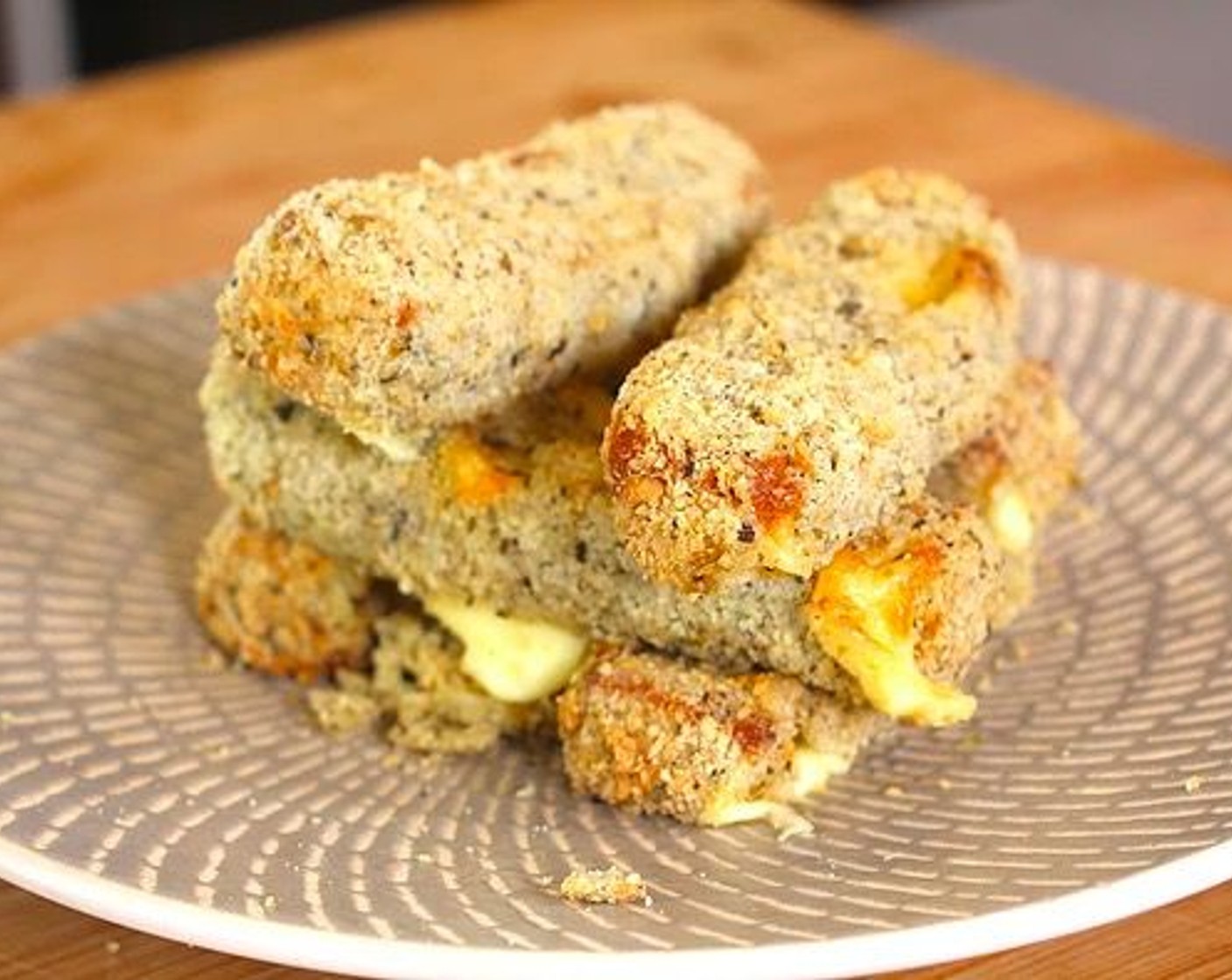 Air Fried Mozzarella Sticks