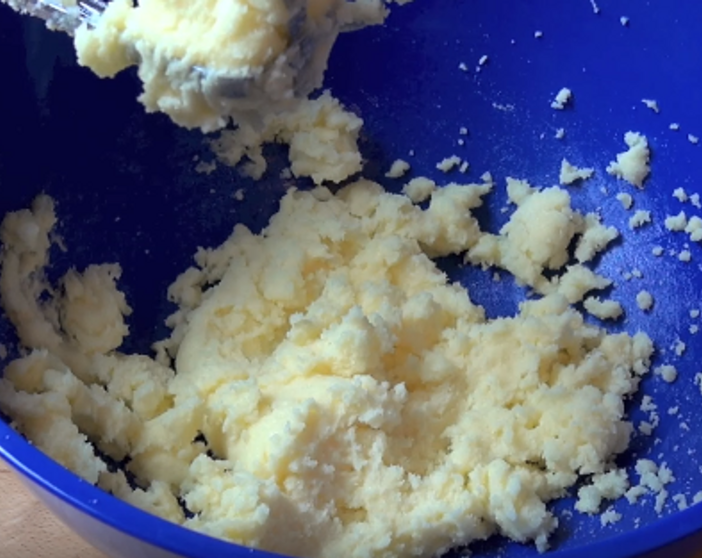step 1 To make the cake mix, add Unsalted Butter (1/2 cup), and Caster Sugar (1 cup), to a large mixing bowl. Blend together until smooth.