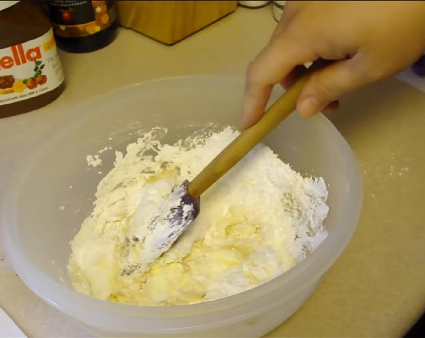 step 4 In a small bowl, stir together the Cream Cheese (1 cup), Powdered Confectioners Sugar (3/4 cup), and Vanilla Extract (2 tsp). Microwave on high for 10-15 seconds, or until soft and easy to pour.