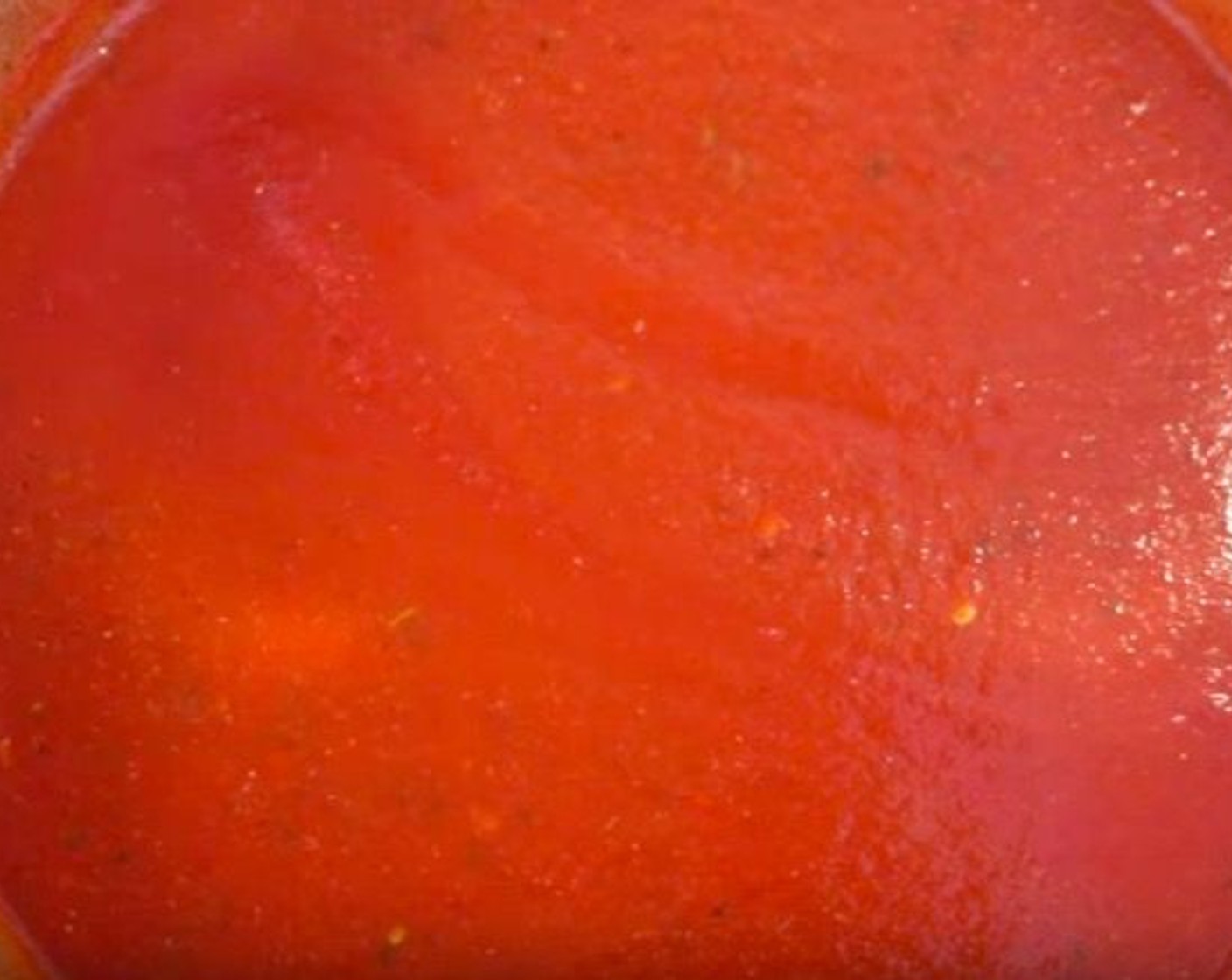 step 13 In a saucepan over medium heat, add Tomato Passata (2 cups), Garlic Powder (1 tsp), Onion Powder (1 tsp), Dried Mixed Herbs (1 tsp), Crushed Red Pepper Flakes (1/4 tsp), and Salt (1/2 tsp). Mix well. Simmer for 20 minutes, stirring occasionally