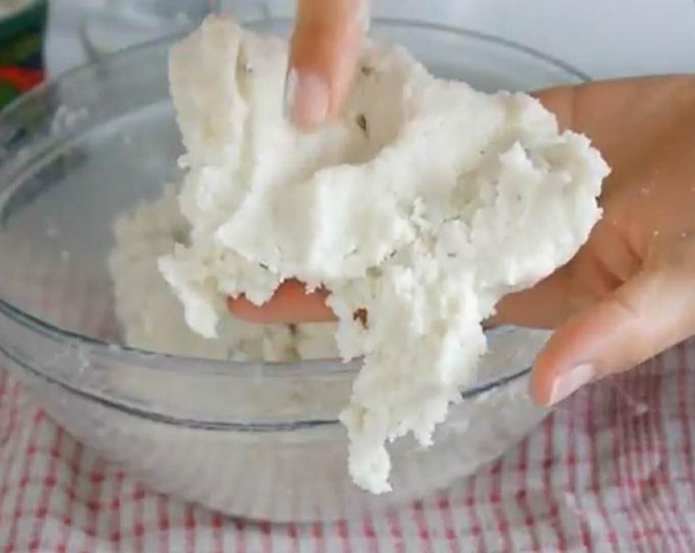 step 1 In a mixing bowl, mix the Harina P.a.n.® White Corn Meal (2 cups), Water (2 cups), Caster Sugar (2/3 cup), Fennel Seeds (1 Tbsp), and Salt (1 tsp) until you get a firm dough.