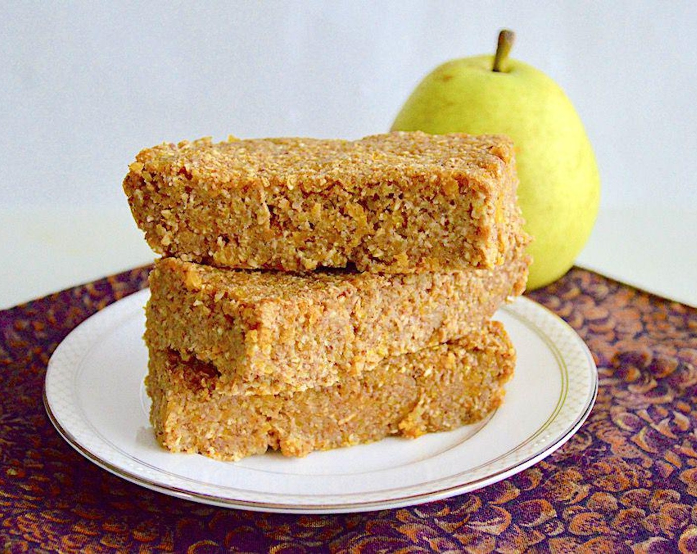Pear Apricot Snack Bars
