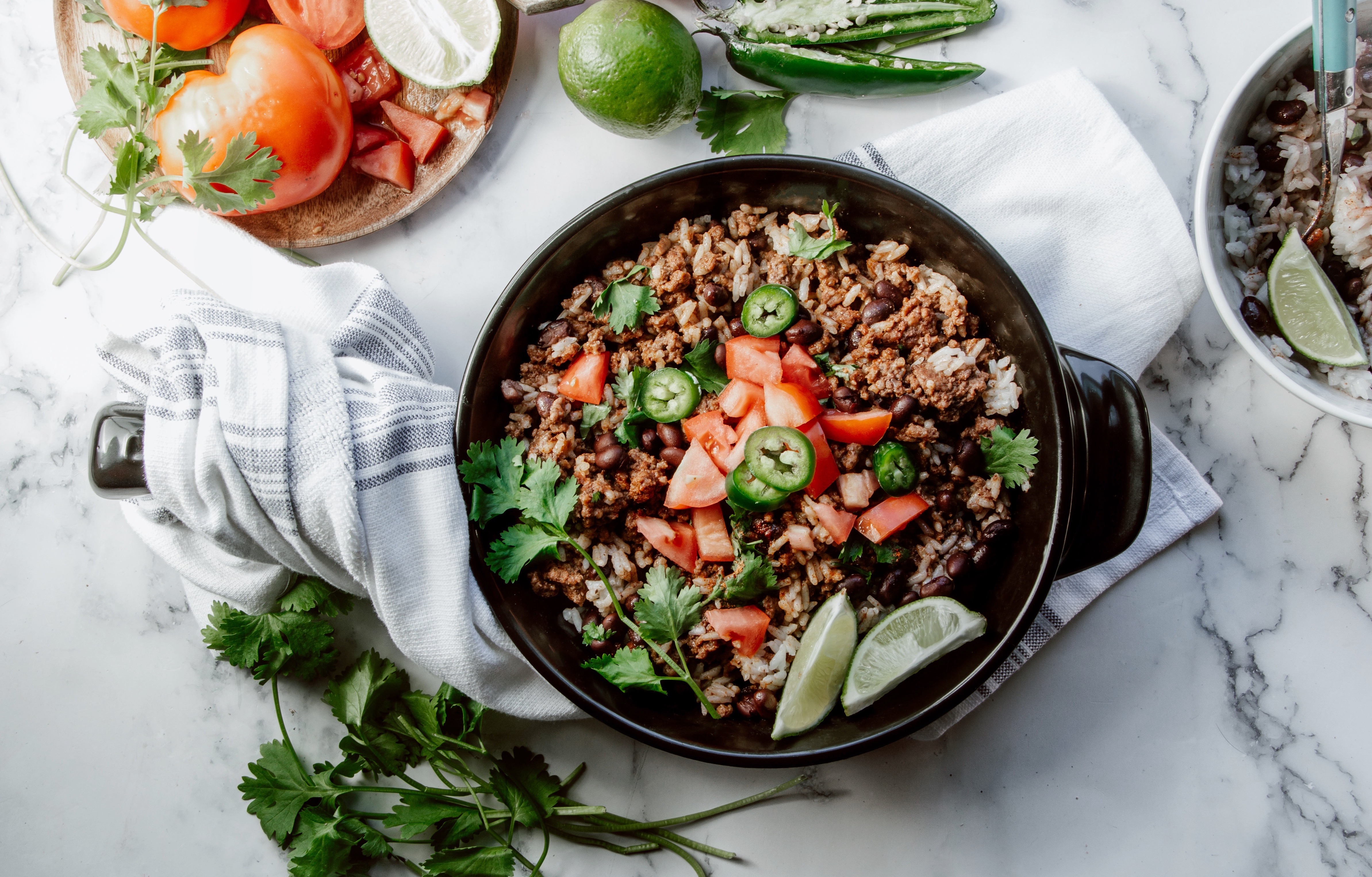 Beef Burrito Skillet