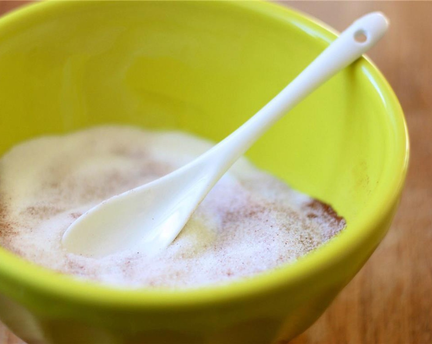 step 11 Mix the Pure Cane Sugar (3/4 cup) and Ground Cinnamon (1/2 tsp) in a bowl. Melt the Butter (4 Tbsp) in a separate bowl.