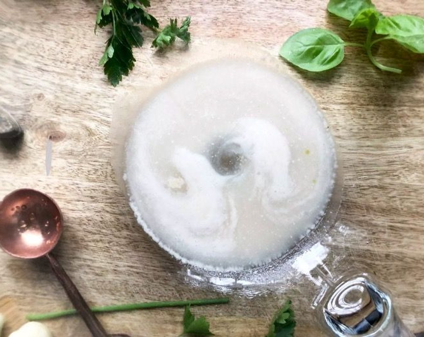 step 1 In the bowl of a stand mixer, combine the Water (4 Tbsp) and Honey (1 Tbsp). Sprinkle with the Active Dry Yeast (1/2 tsp). Let sit for 10 minutes or until the mixture begins to bubble on top.