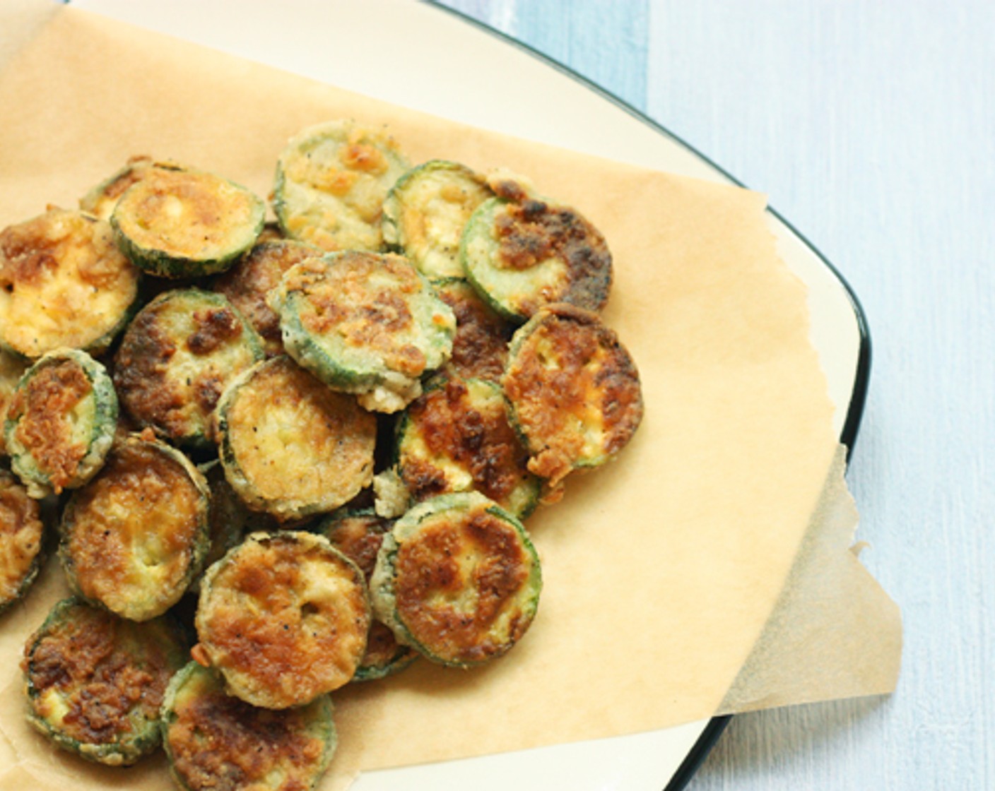 Crisp Zucchini Medallions