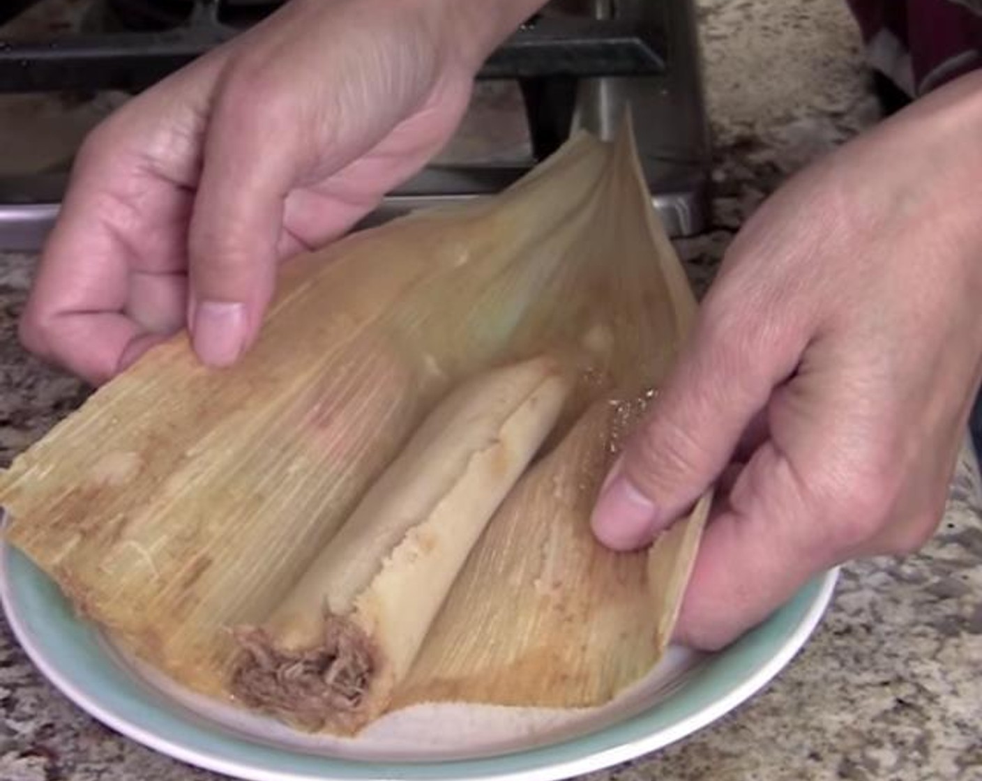Homemade Pork Tamales