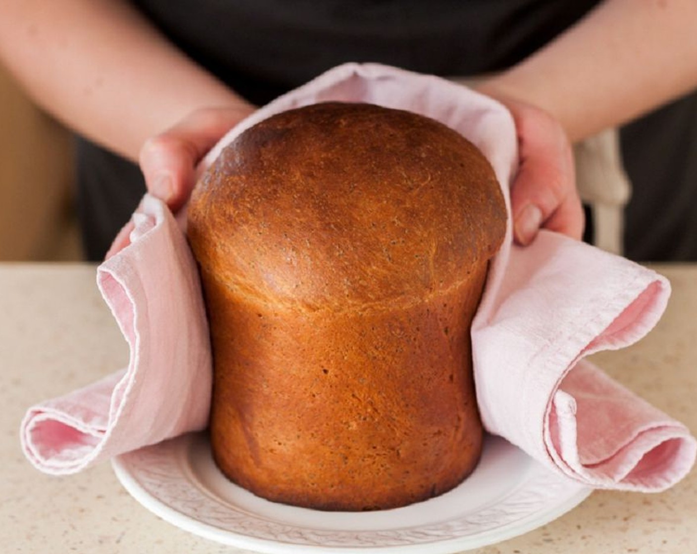 step 9 When the bread is ready, whisk together Powdered Confectioners Sugar (2 cups) and Lemons (3 Tbsp) until smooth. Adjust consistency with a touch more sugar or juice if needed.