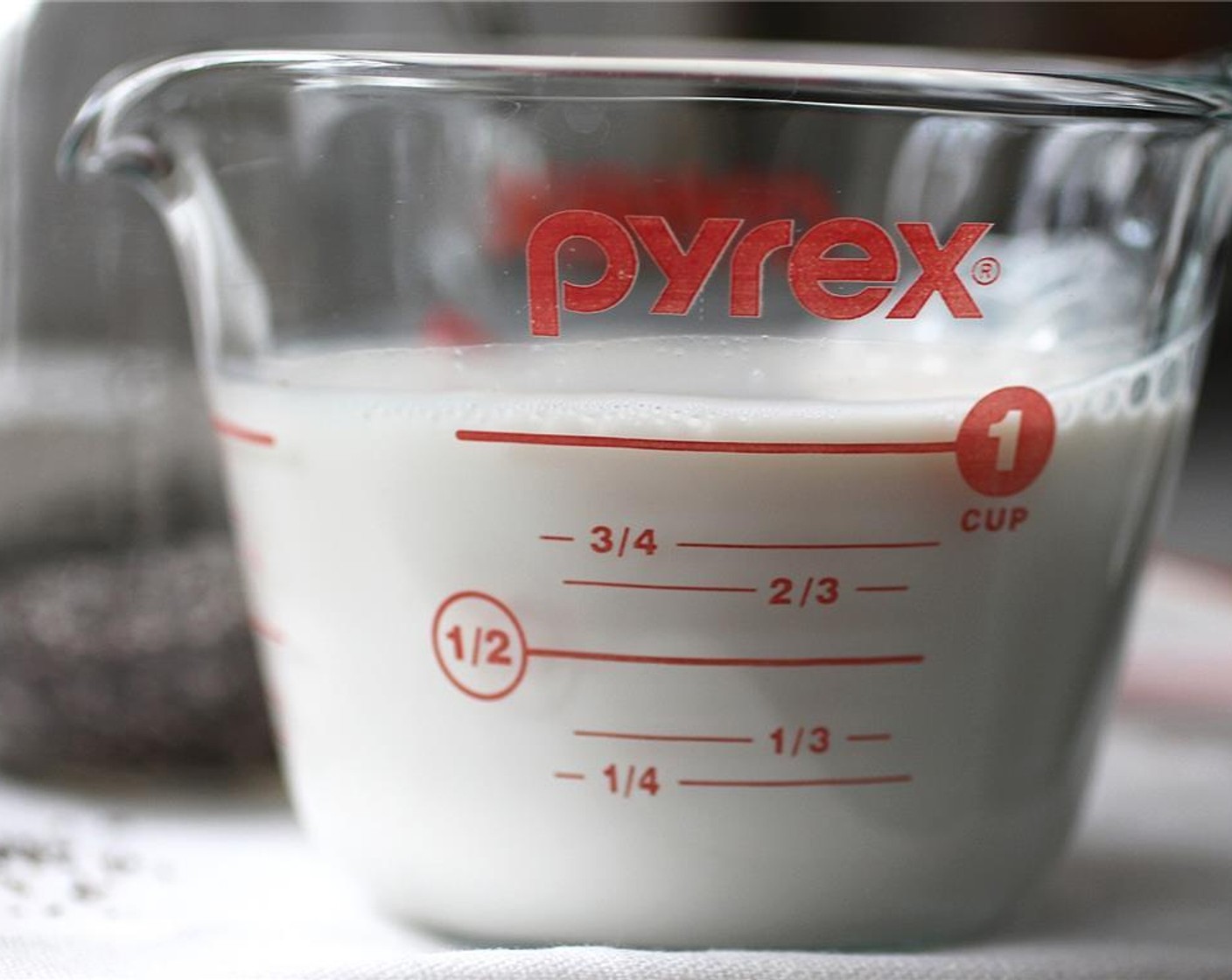 step 1 Measure out the Unsweetened Almond Milk (1 cup), Chia Seeds (4 Tbsp), Unsweetened Cocoa Powder (1 tsp), and Agave Syrup (1 tsp).