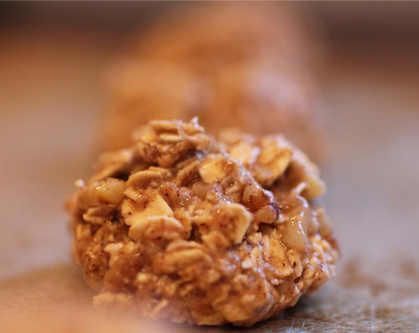 step 4 Form the mixture into balls and place on a greased cookie sheet. Bake for 15 or so minutes.