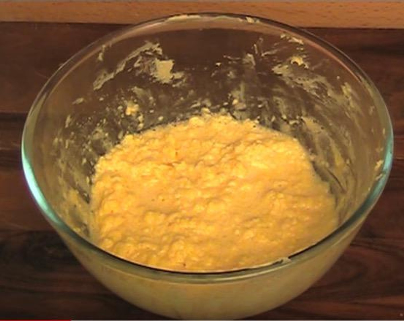 step 3 Add Eggs (2) and beat again.