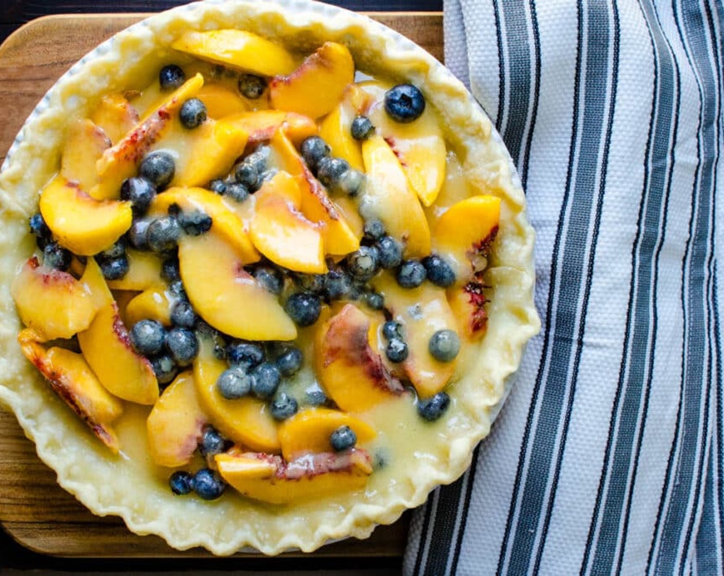 step 11 Add fruit to pastry shell.