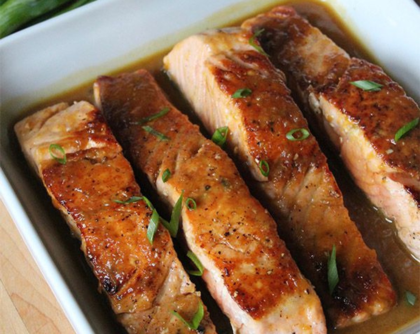Maple Ginger Salmon