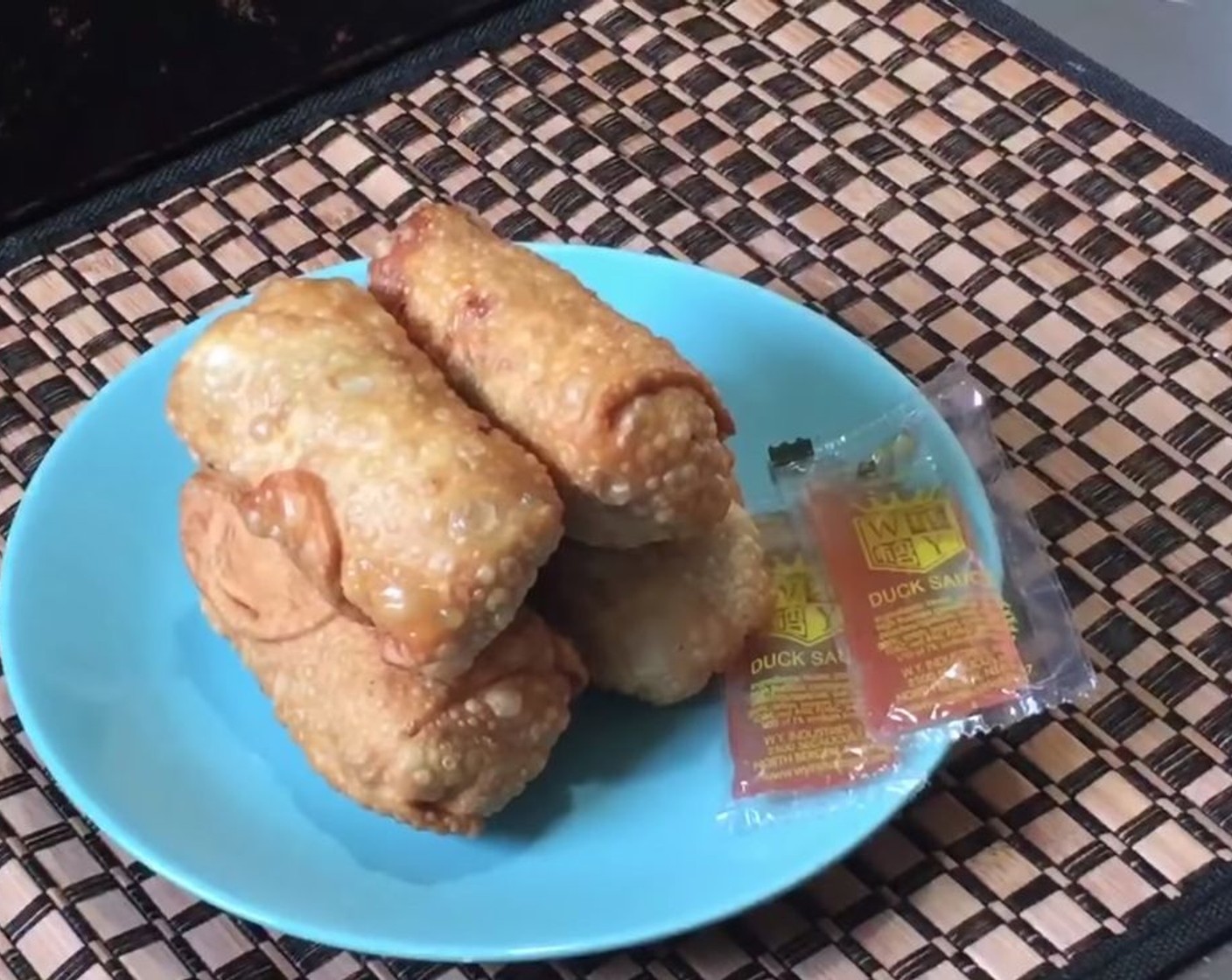 step 8 Refrigerate egg roll wrappers for later, or use right away. If stacking, dust each side with flour so they don't stick to each other.