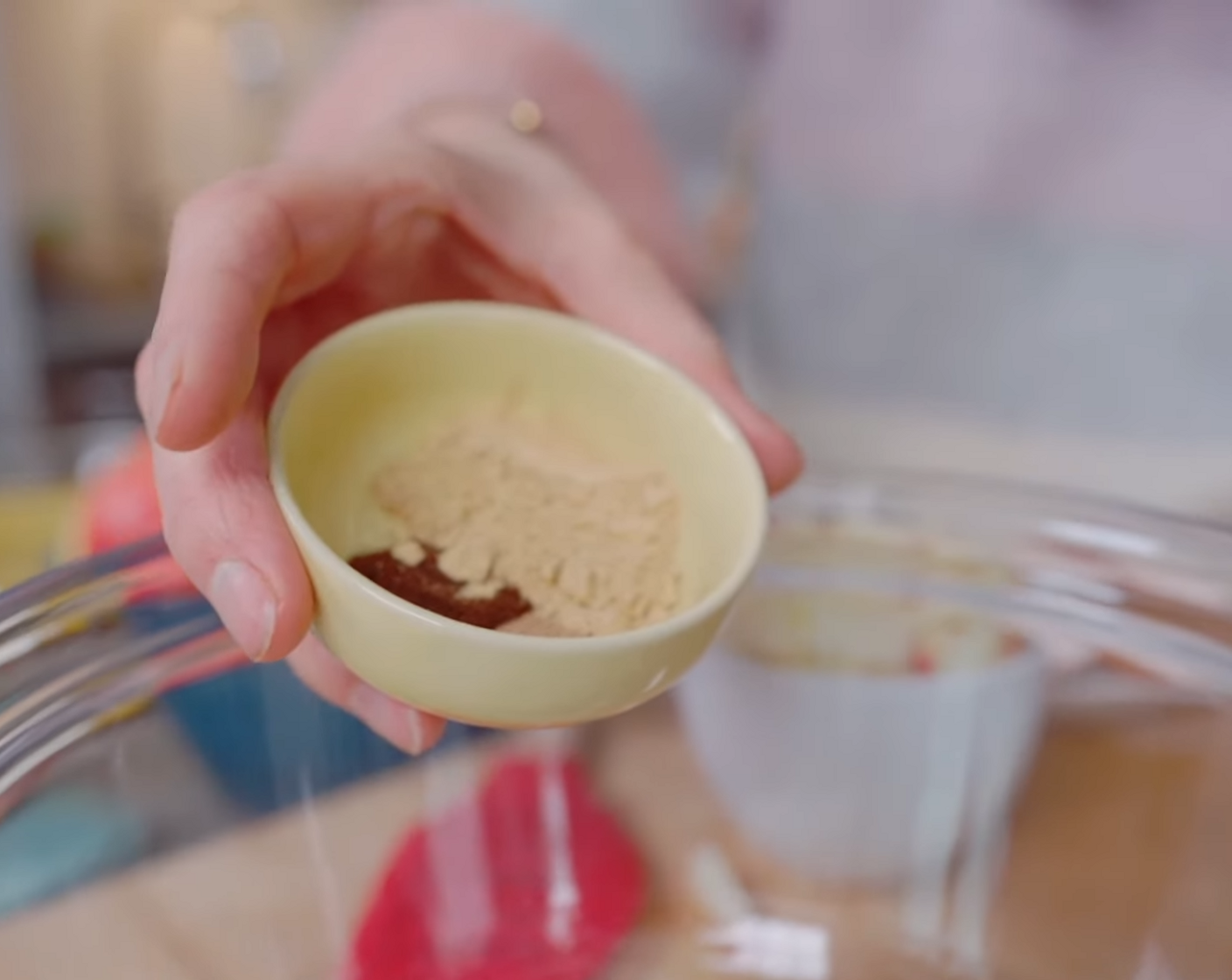 step 2 In a large bowl, combine the Coconut Flour (3/4 cup), Ground Cinnamon (1 tsp), Ground Ginger (1 tsp), Ground Nutmeg (1/2 tsp), Ground Cloves (1/2 tsp), Baking Powder (1 tsp), and Baking Soda (1/2 tsp).