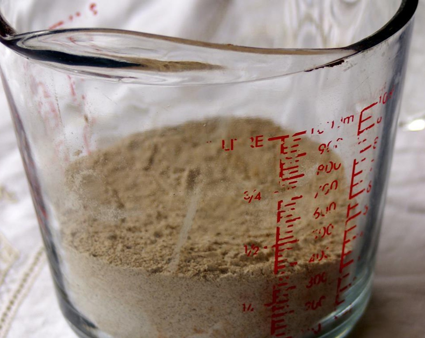 step 3 Add Buckwheat Flour (1 cup), Chia Seeds (4 Tbsp), Baking Powder (1 1/3 Tbsp), Ground Cinnamon (1 Tbsp), Ground Nutmeg (1/2 tsp), and Salt (1/2 tsp) in a bowl and mix thoroughly.