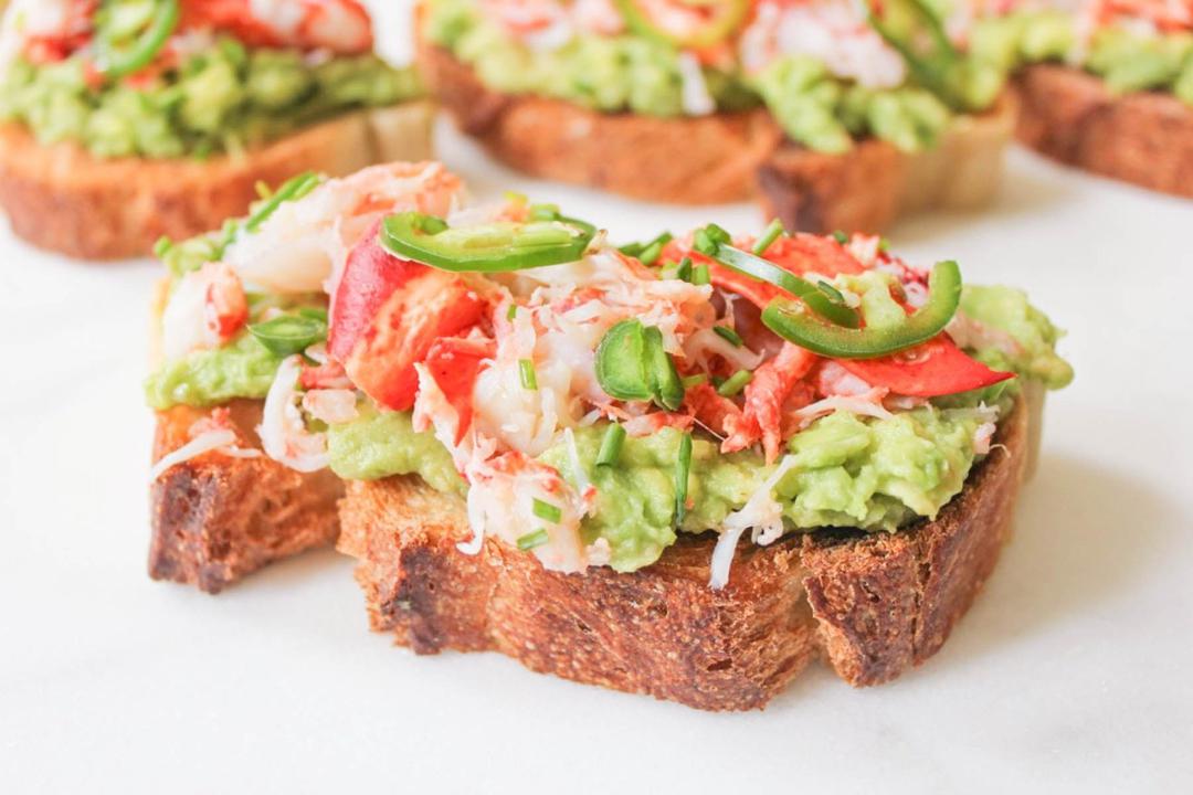 Lobster Avocado Toast