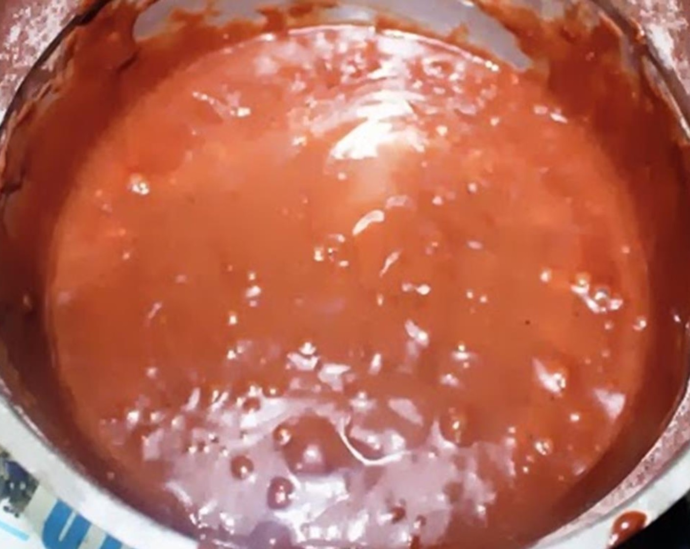 step 3 Add in Dark Chocolate (4 Tbsp), Vegetable Oil (1/3 cup), and Plain Yogurt (1/2 cup). Mix to form a smooth batter.