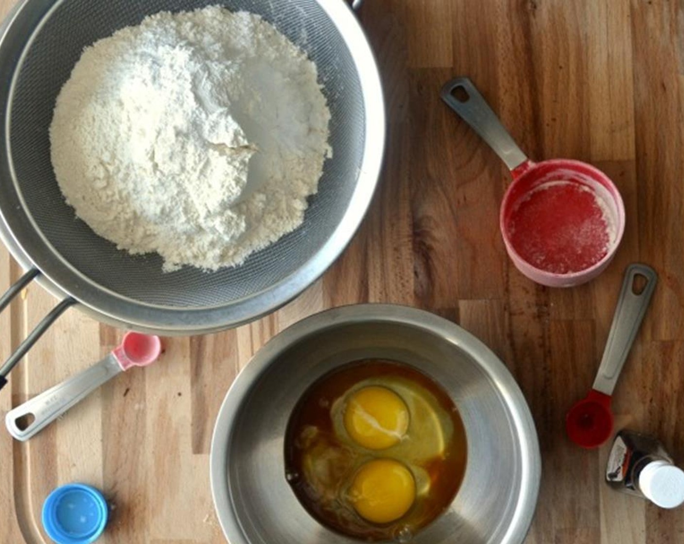 step 3 In a small bowl whisk together Large Eggs (2), Coconut Milk (1 1/2 cups), and Vanilla Extract (1 tsp).
