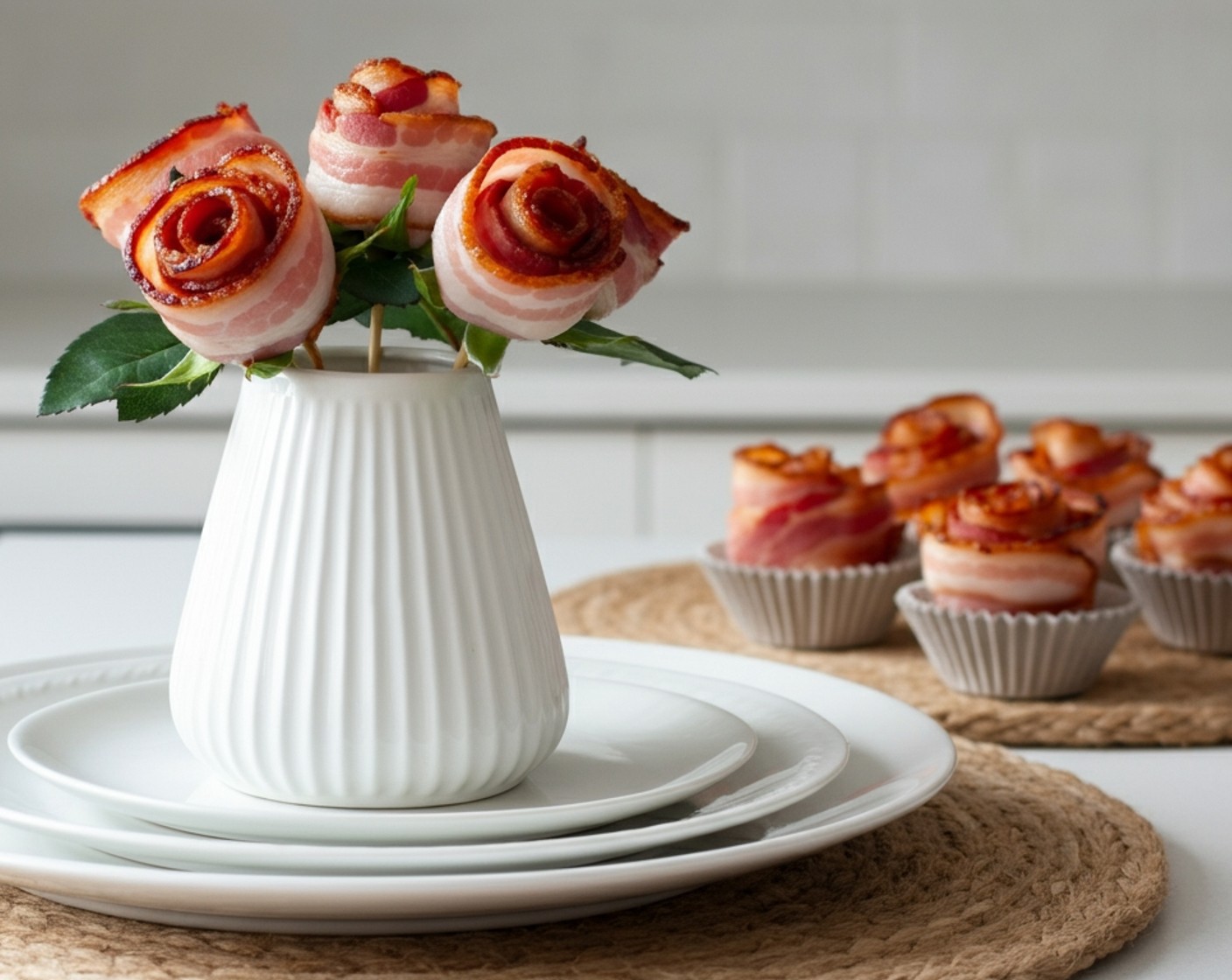 Bacon Roses