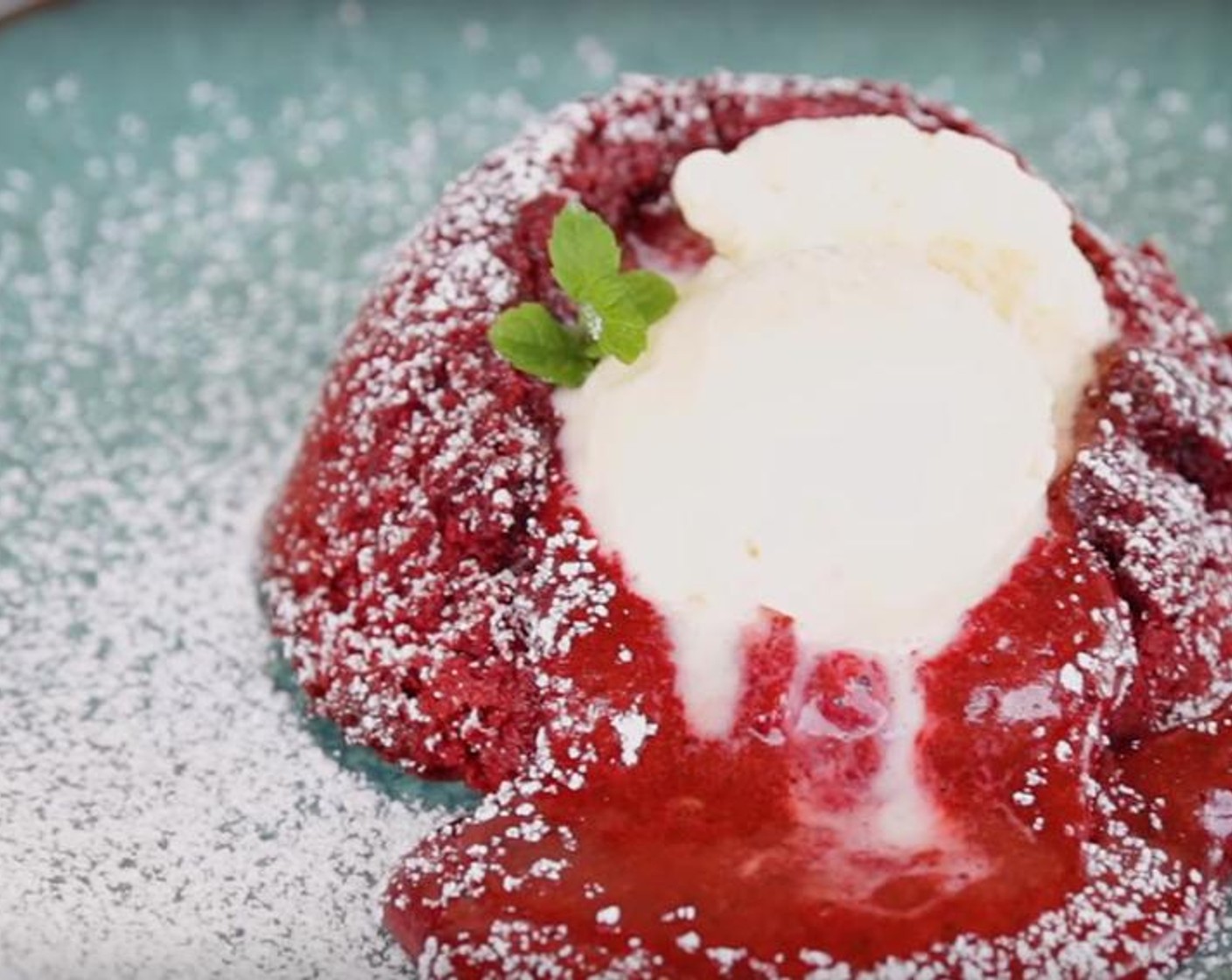 Red Velvet Lava Cake