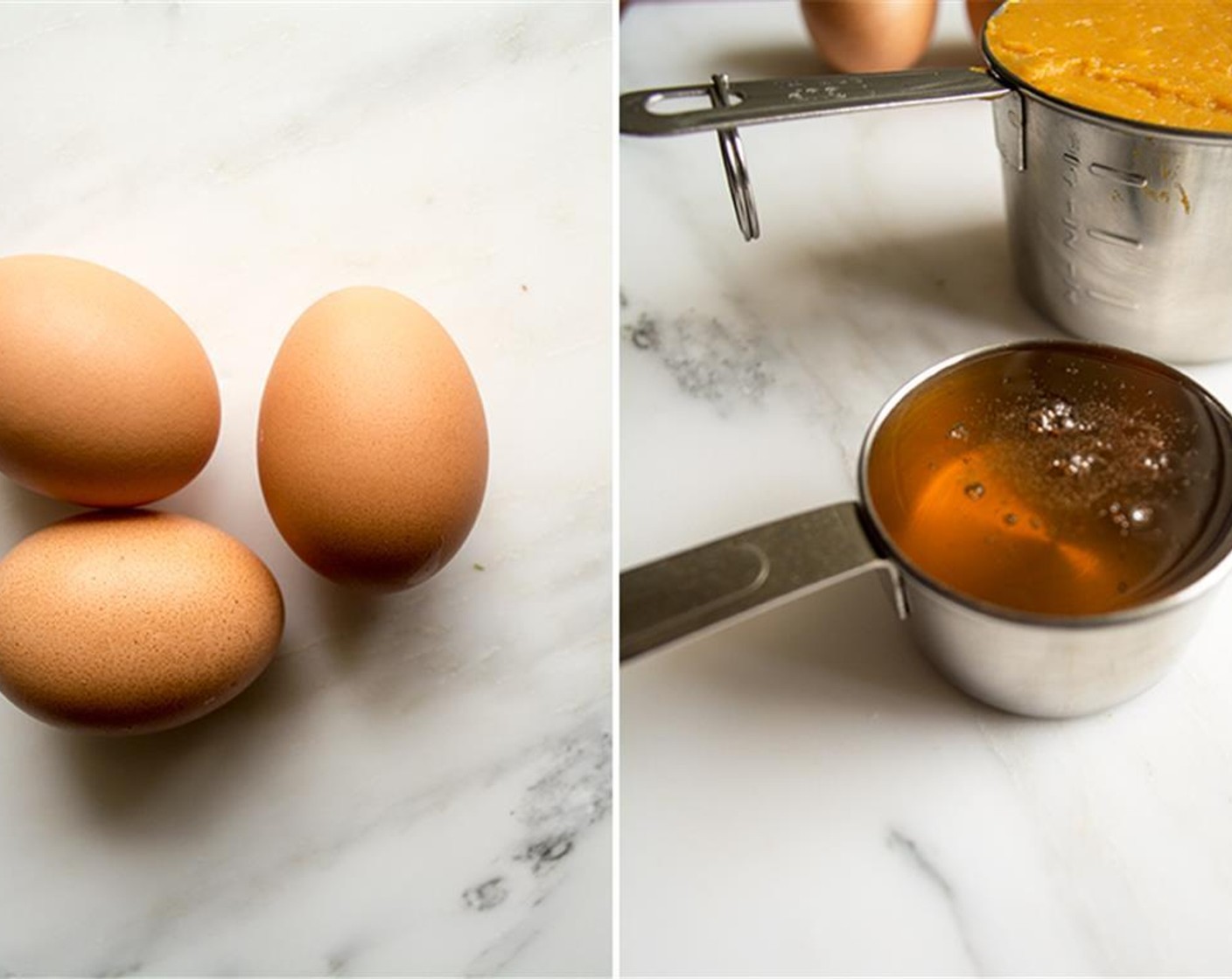 step 7 In a medium sized bowl, whisk together Raw Honey (4 Tbsp), Free Range Egg (3), and Vanilla Extract (1 Tbsp).