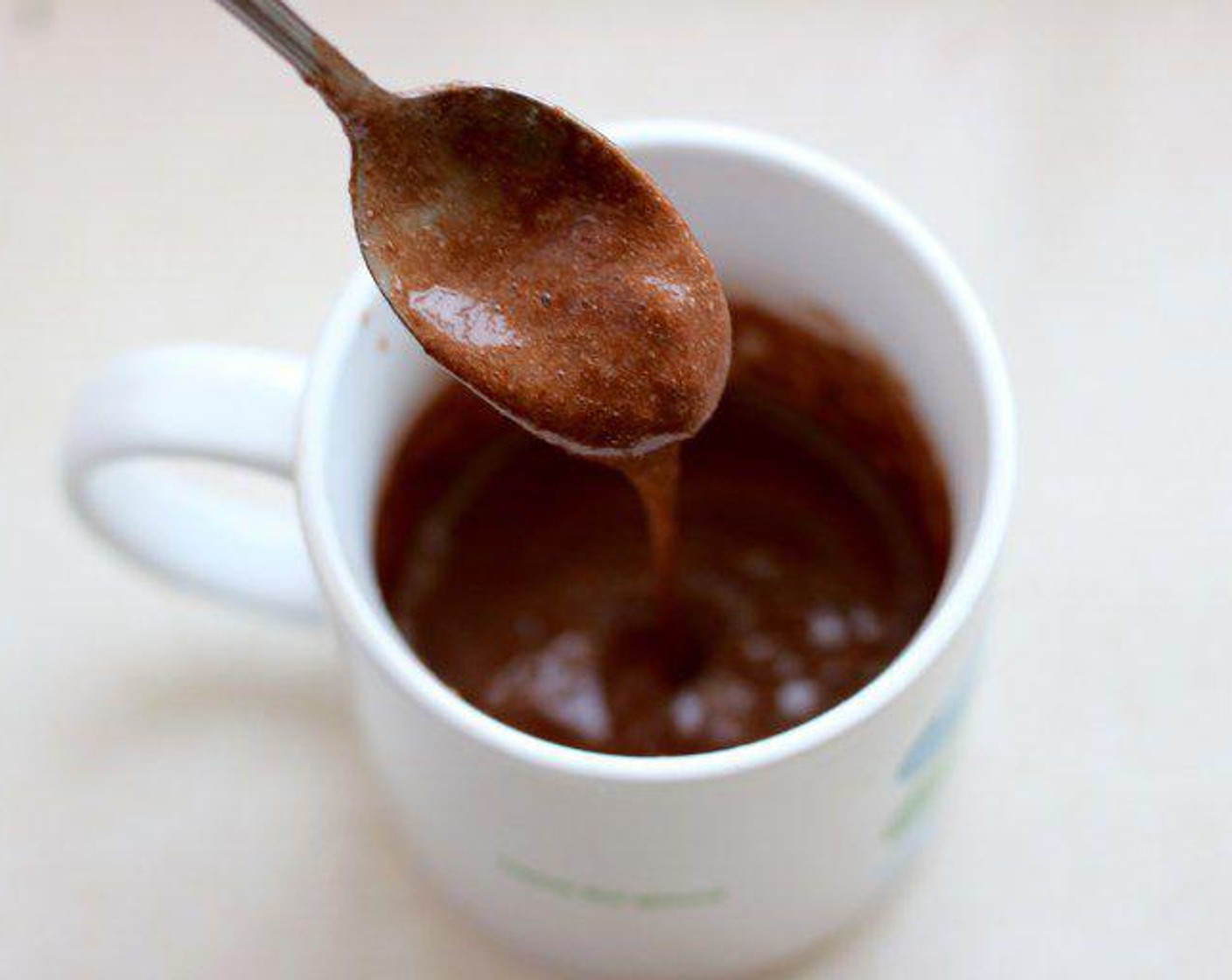 step 1 In your mug, mix Hot Chocolate Mix (1 packet), Egg (1), Vanilla Extract (1 dash), Granulated Sugar (1 tsp) together and stir well.