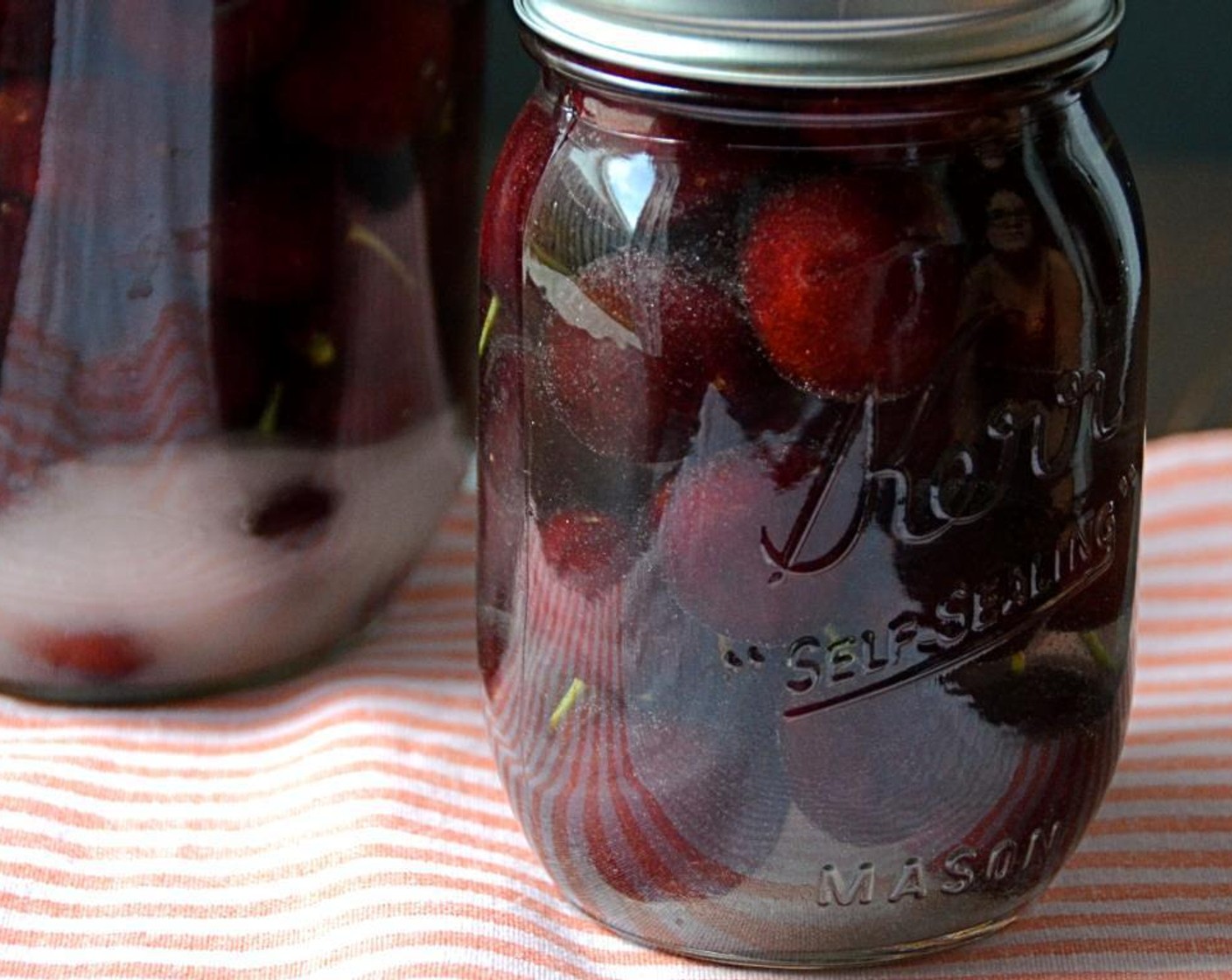 step 6 Place the jar in a cool dark spot for six months, rolling or shaking the jar every month.