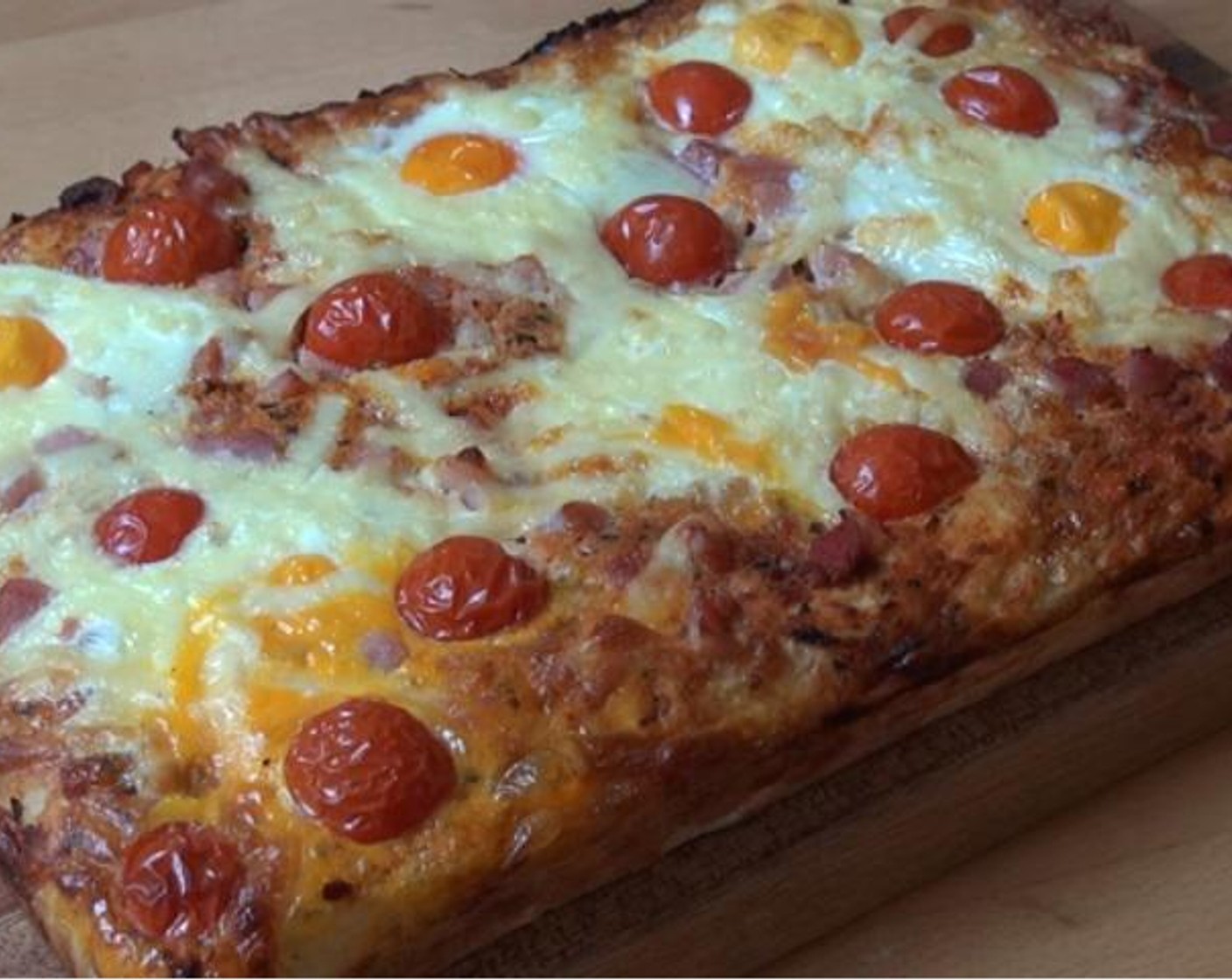 Easy Bacon and Egg Breakfast Focaccia