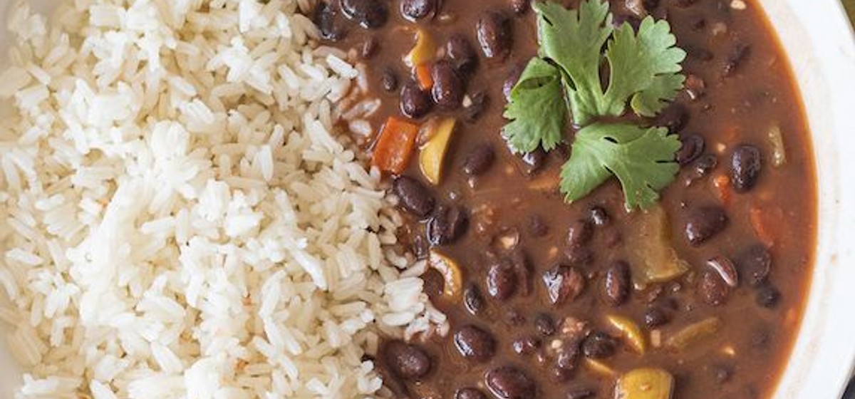 Dominican Rice and Beans Recipe | Sunset Foods Recipe Rack