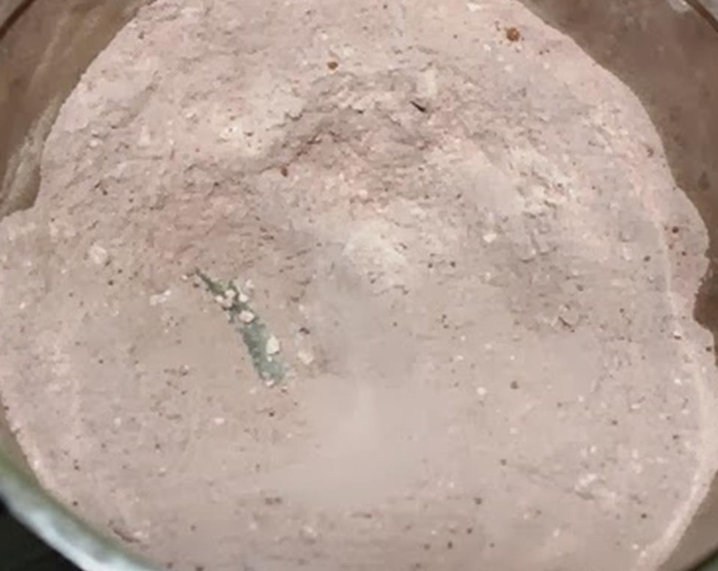 step 2 Mix together All-Purpose Flour (1 1/4 cups), Unsweetened Cocoa Powder (4 Tbsp), Baking Powder (1/2 tsp), Baking Soda (1/2 tsp), Powdered Confectioners Sugar (2/3 cup), Salt (1 pinch), and Vanilla Extract (2 tsp).